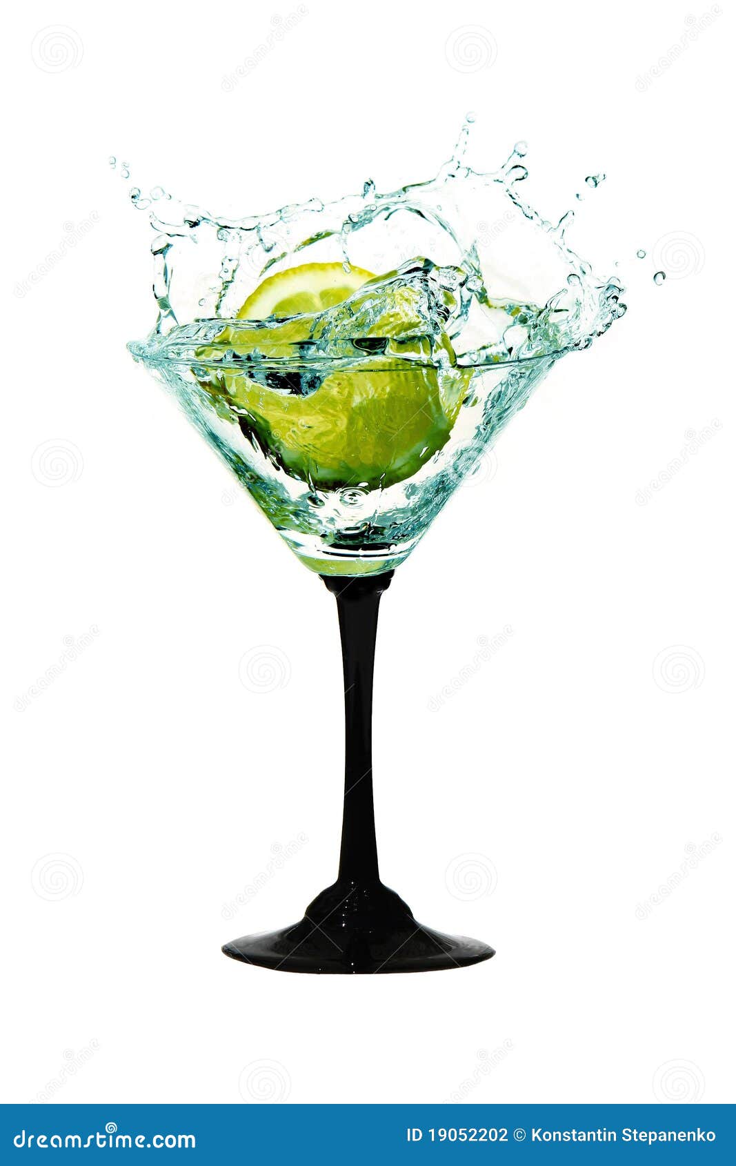 Water Crown in Cocktail Glasses Stock Photo Image of food, spray