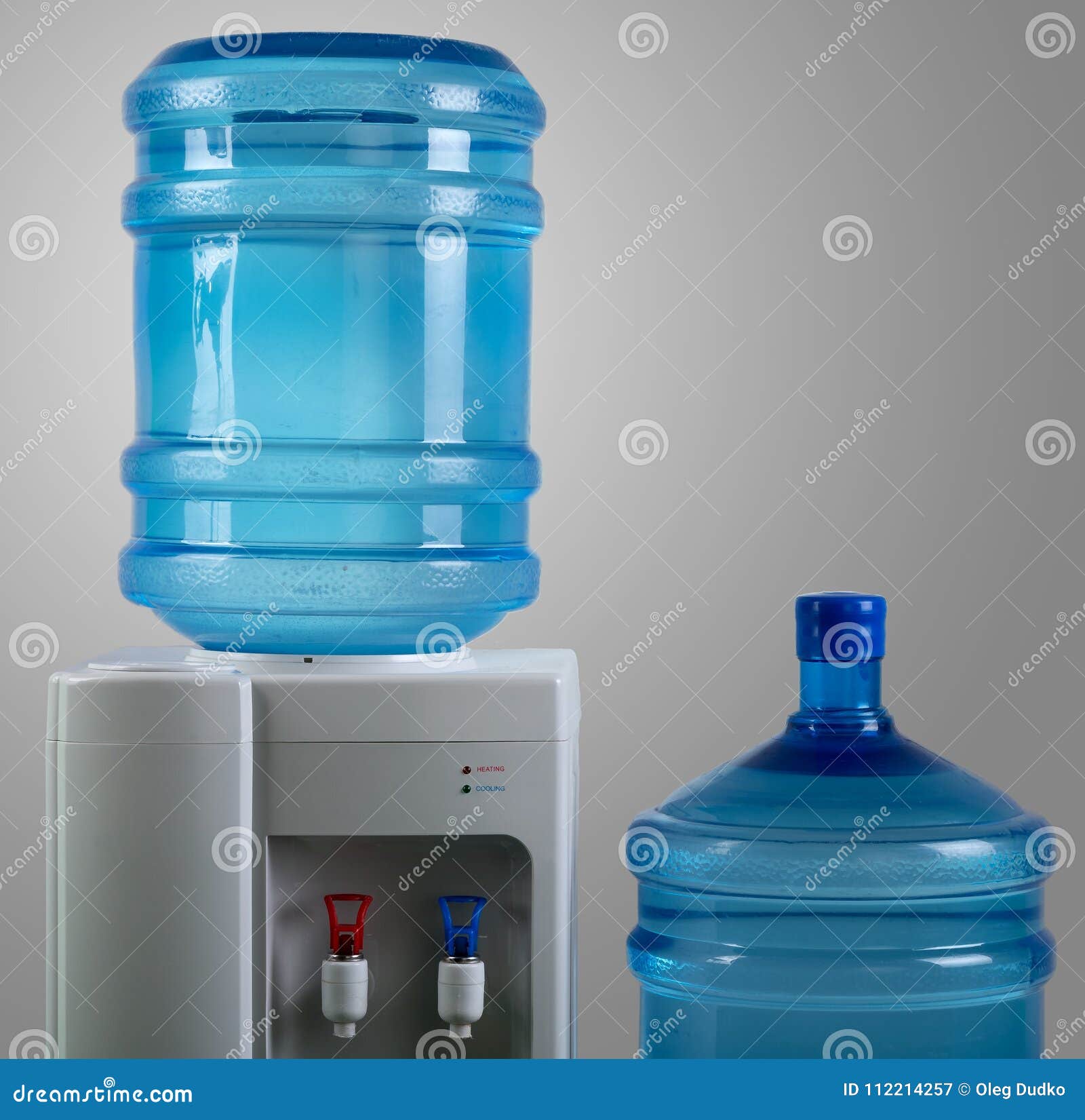 Water Dispenser With Two Big Water 