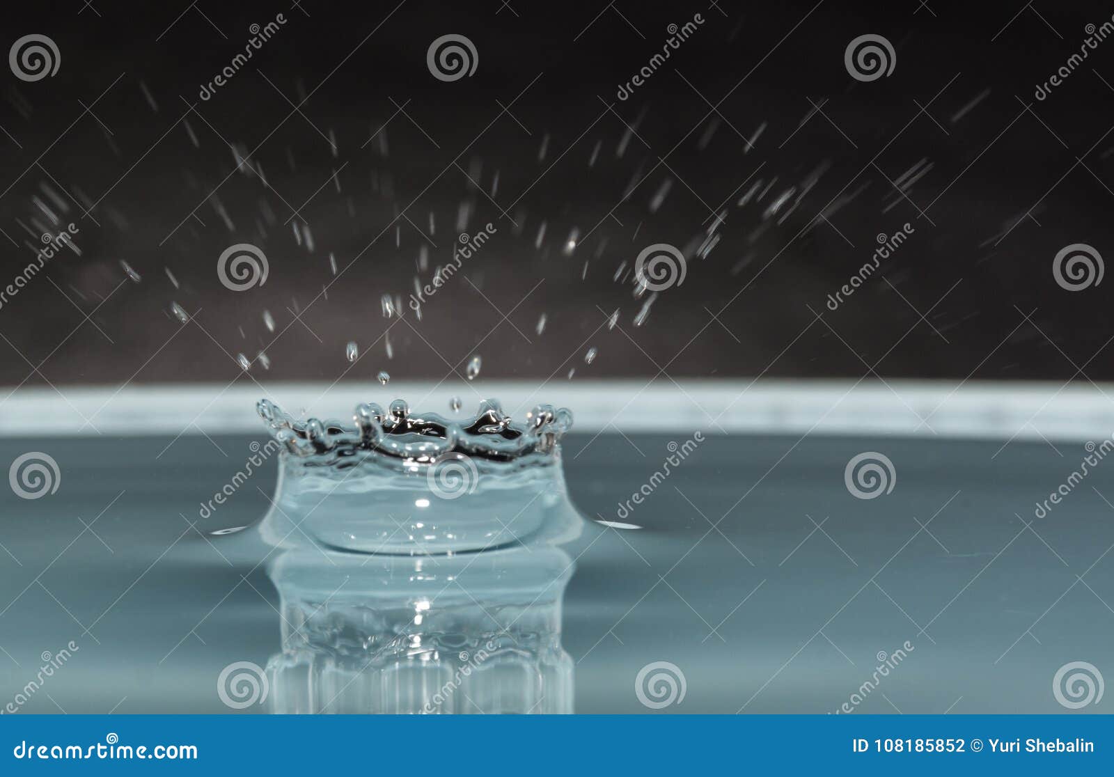 water drop impact