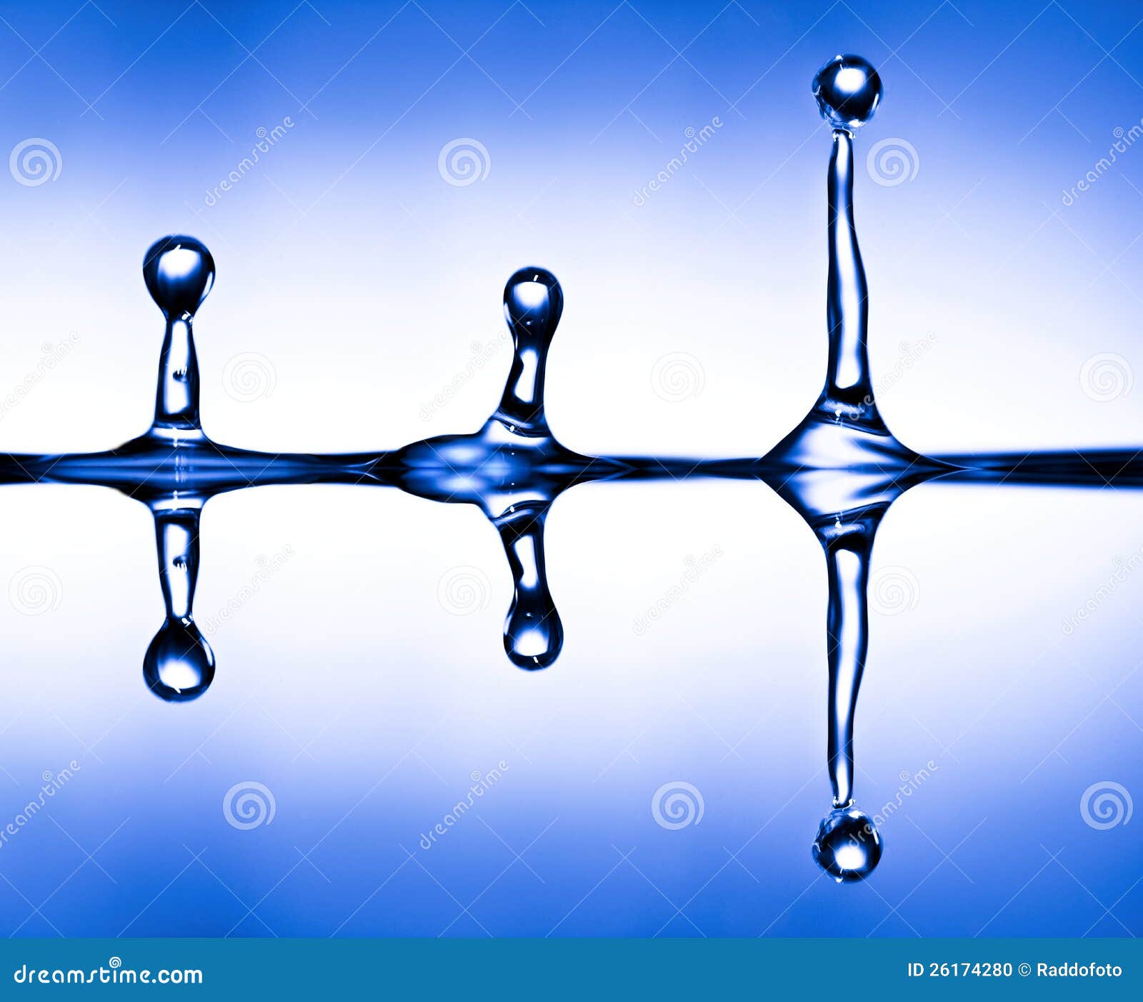 Macro water drops in the air  HD wallpaper