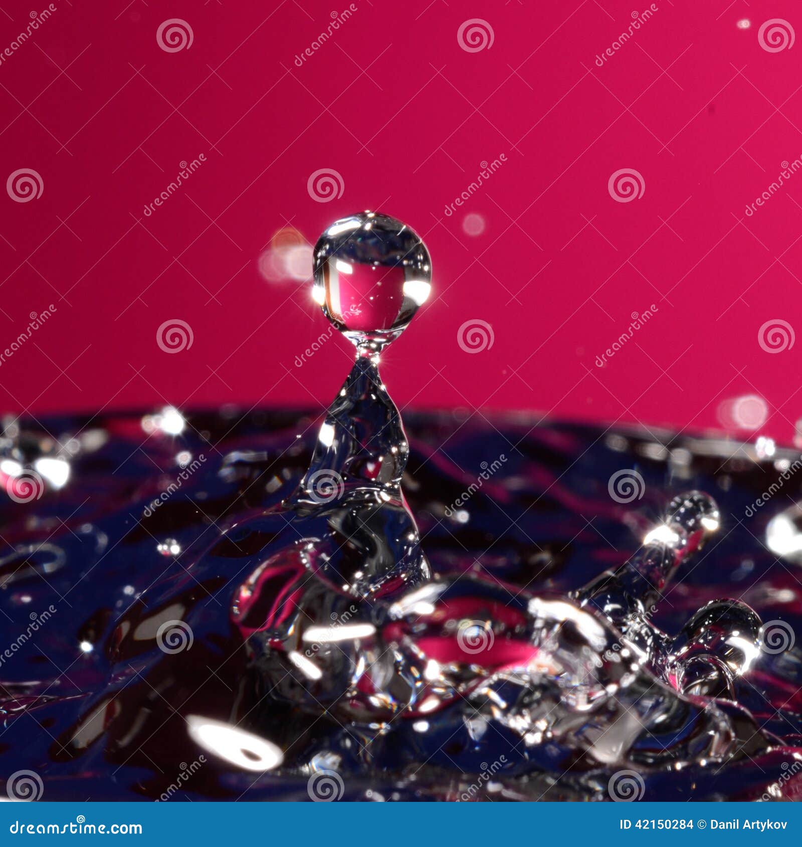 Water drop stock photo. Image of tension, macro, glass 42150284