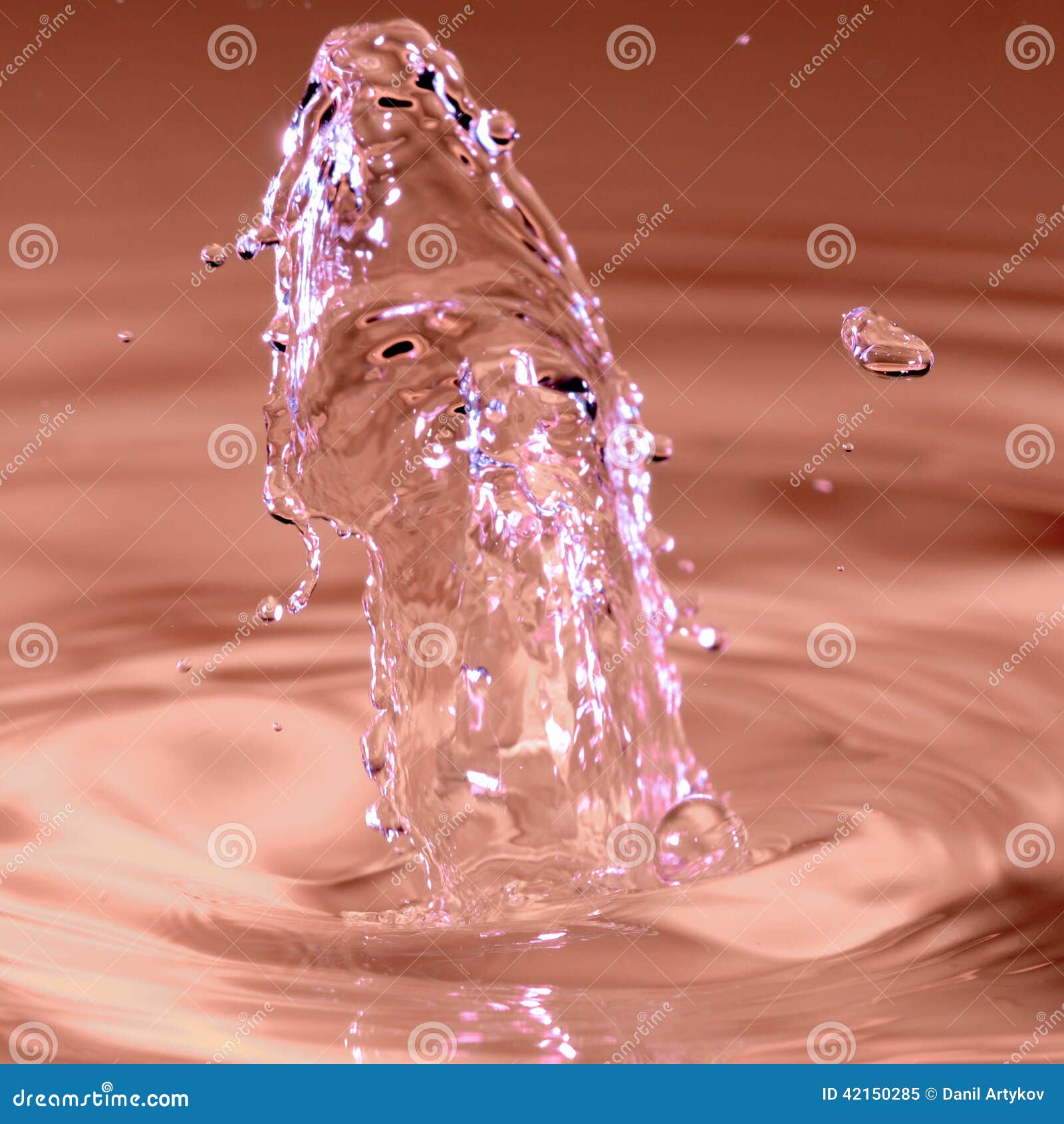 Water drop stock image. Image of glass, surface, tension 42150285