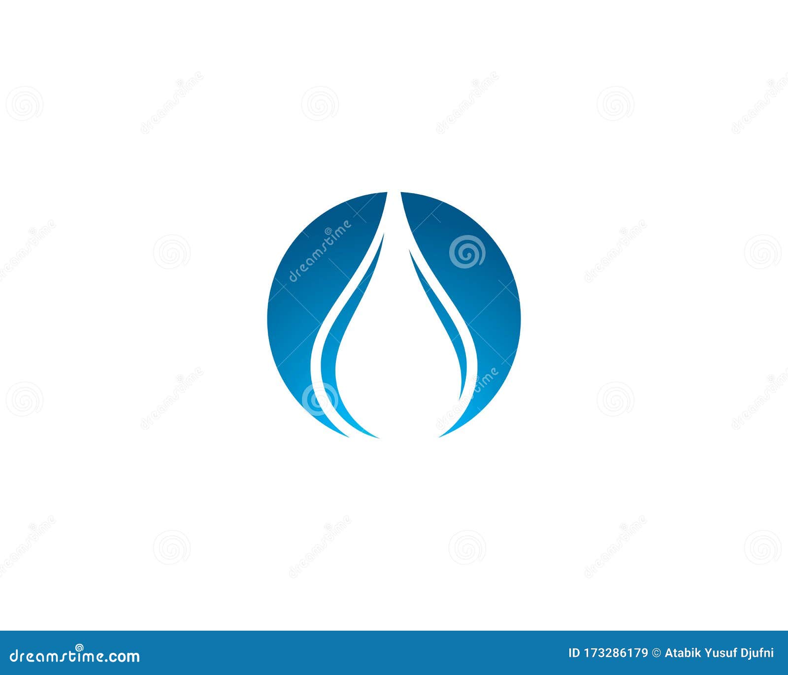 Water Drop Symbol Illustration Stock Vector Illustration of natural