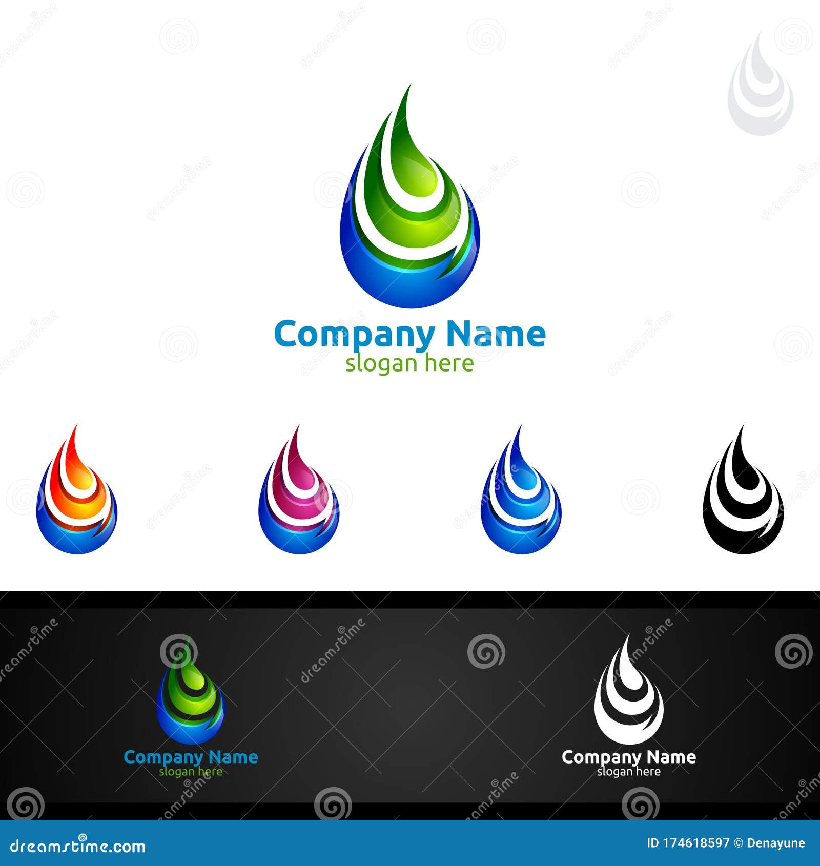 Water Drop Logo Design Template.Ecology Clean Water, Filtration Concept