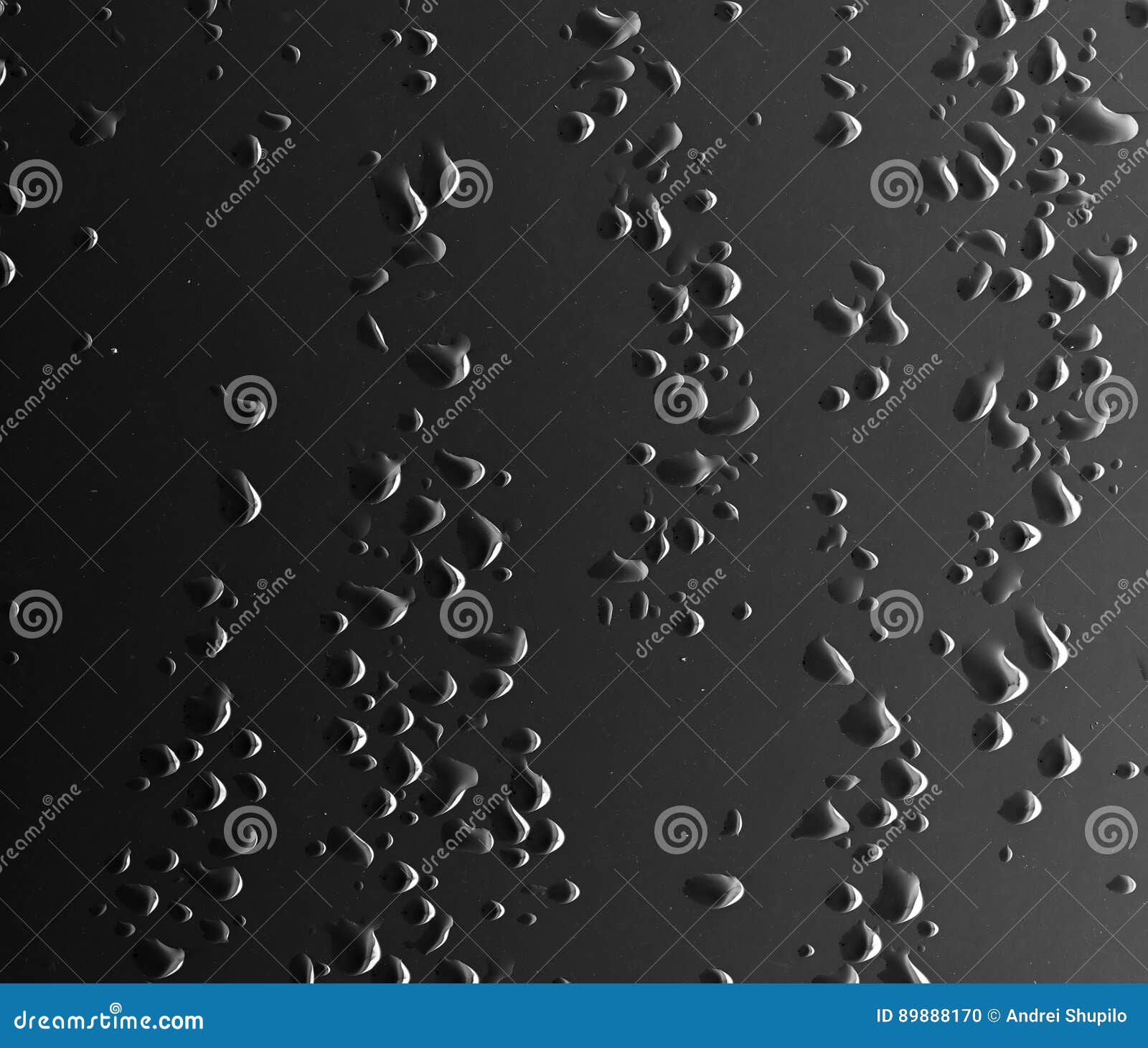 Water Droplets on a Black Background Stock Photo Image of pattern, light 89888170