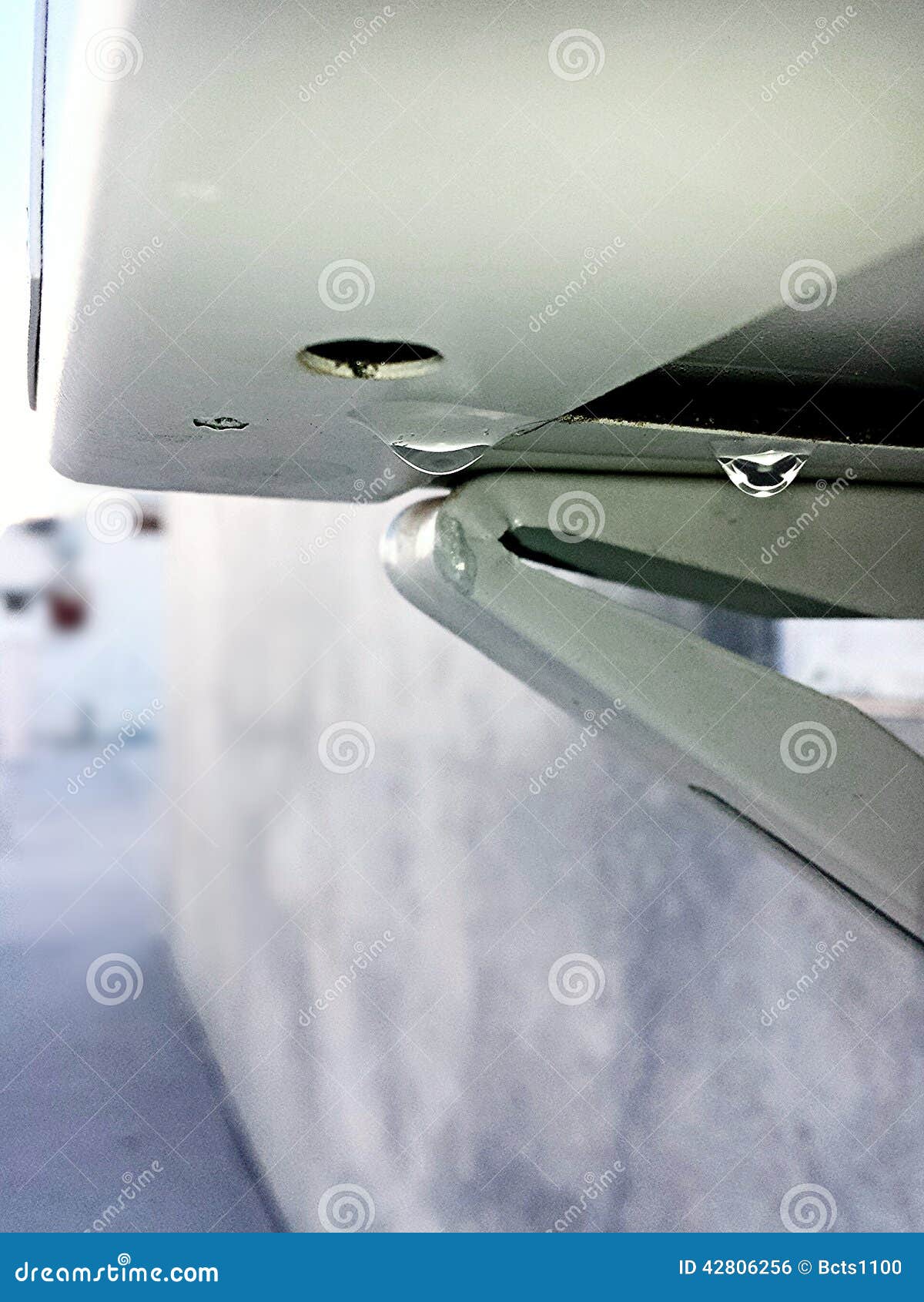 Water Drops from a Air Conditioning Unit Stock Photo Image of