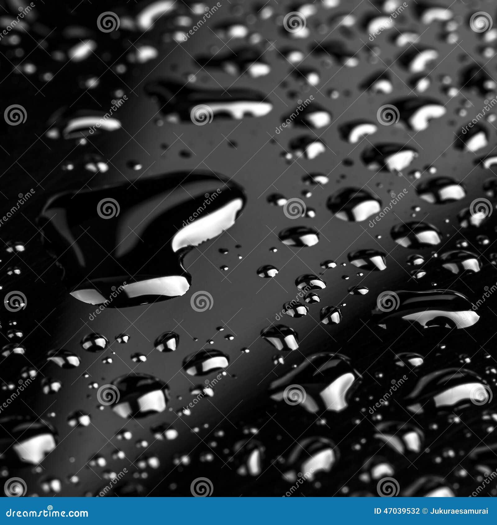 Water drops on black stock photo. Image of cold, glitter 47039532