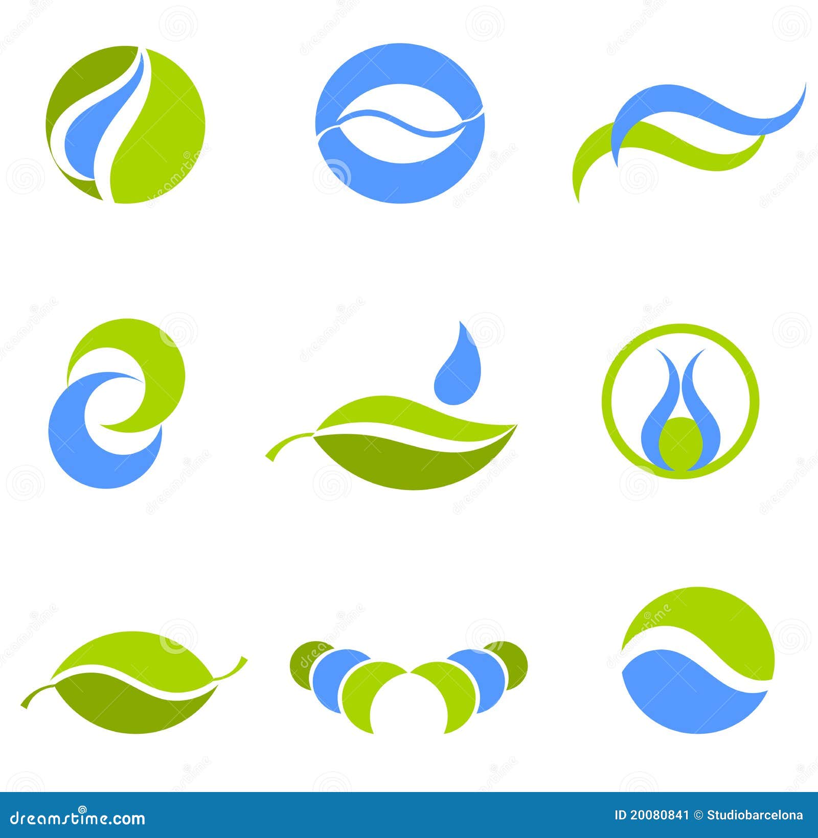 water earth symbol Stock Image Water Earth  20080841 And Image: Symbols