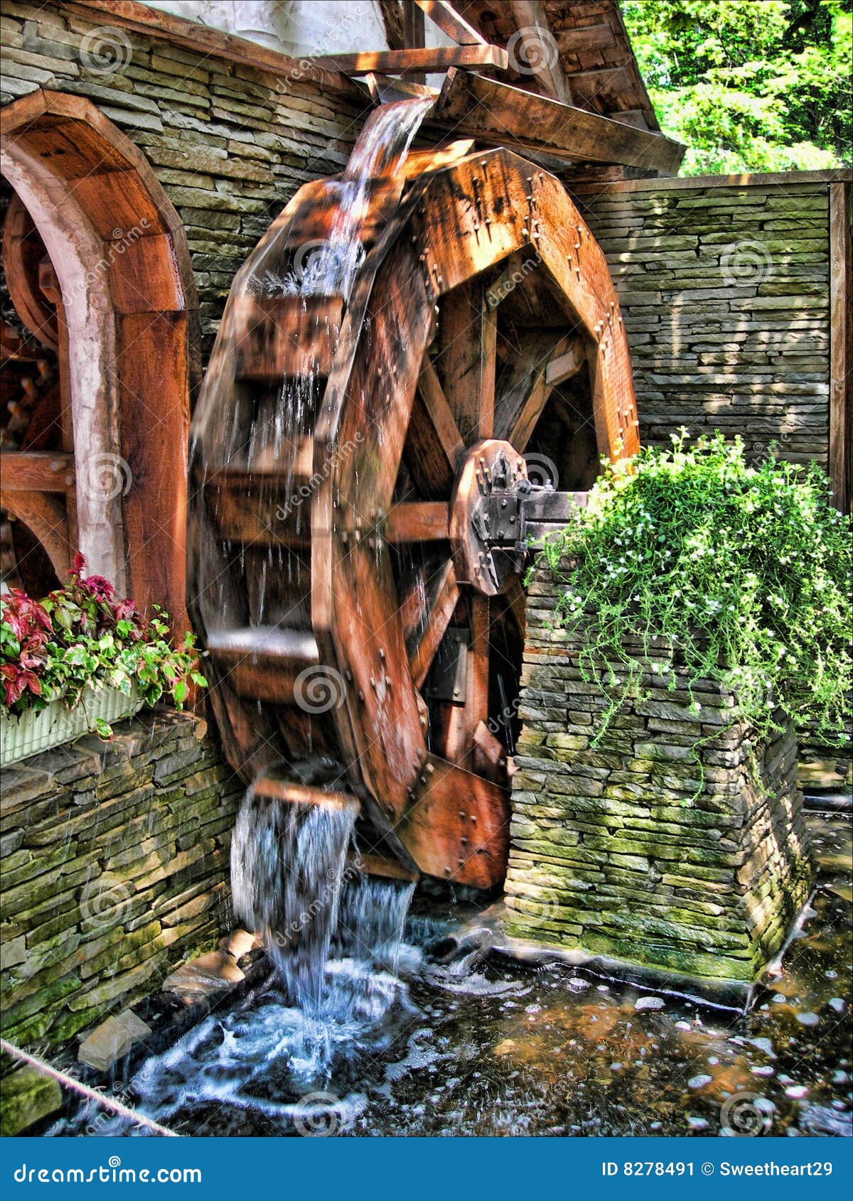 Water Green Energy Wheel Idea Stock Image Image of power, idea 8278491