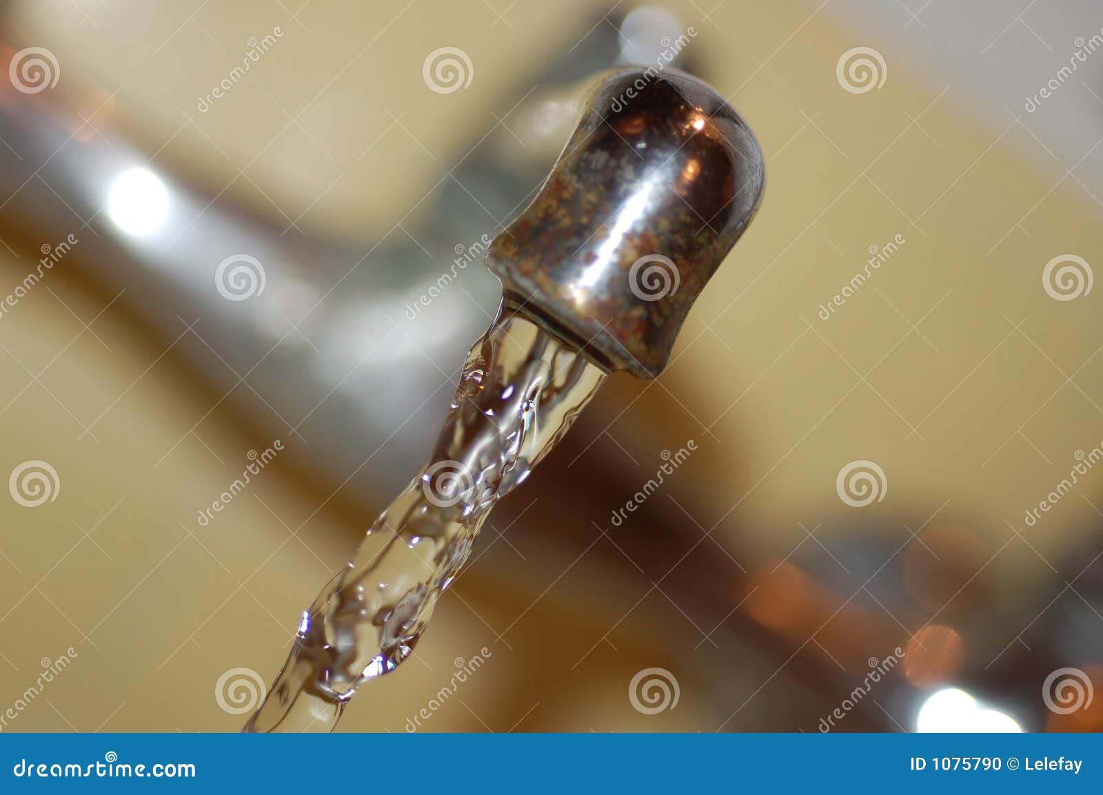 Water Faucet Stock Photo Image Of Gulp Quench Texture 1075790