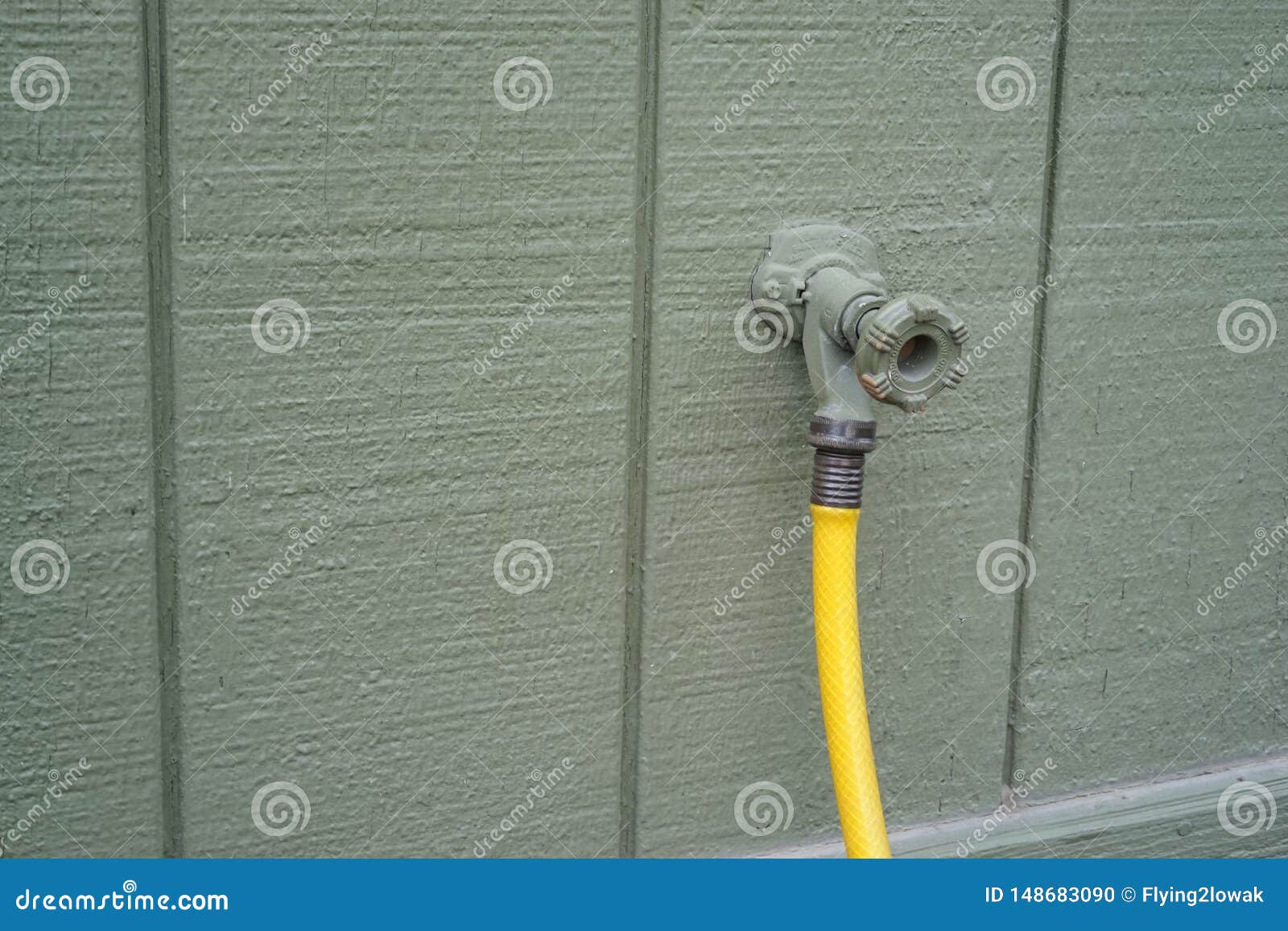 Outdoor Water Faucet On Side Of Building Stock Photo Image Of