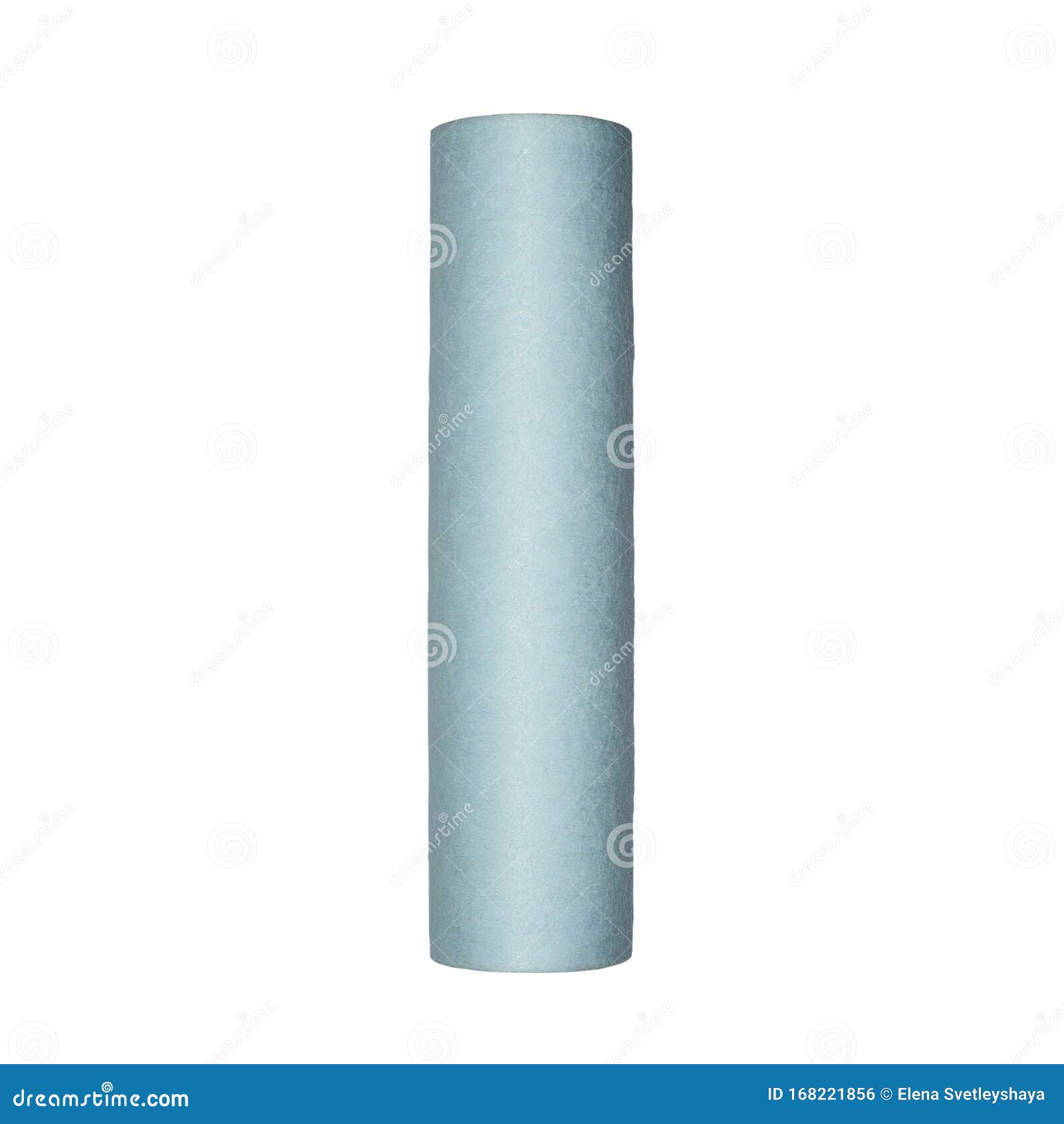 water filter cartridge or replaceable   on white