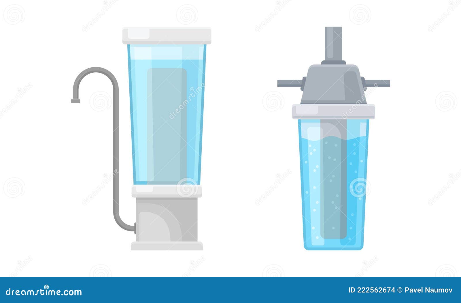 Water Filter or Water Purifier for Making Liquid Accessible for