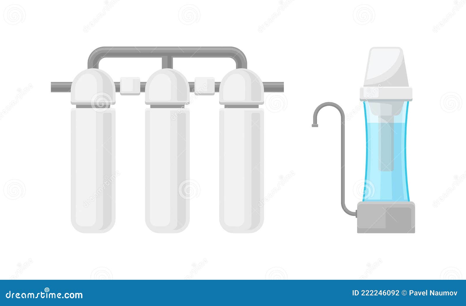 Water Filter or Water Purifier for Making Liquid Accessible for