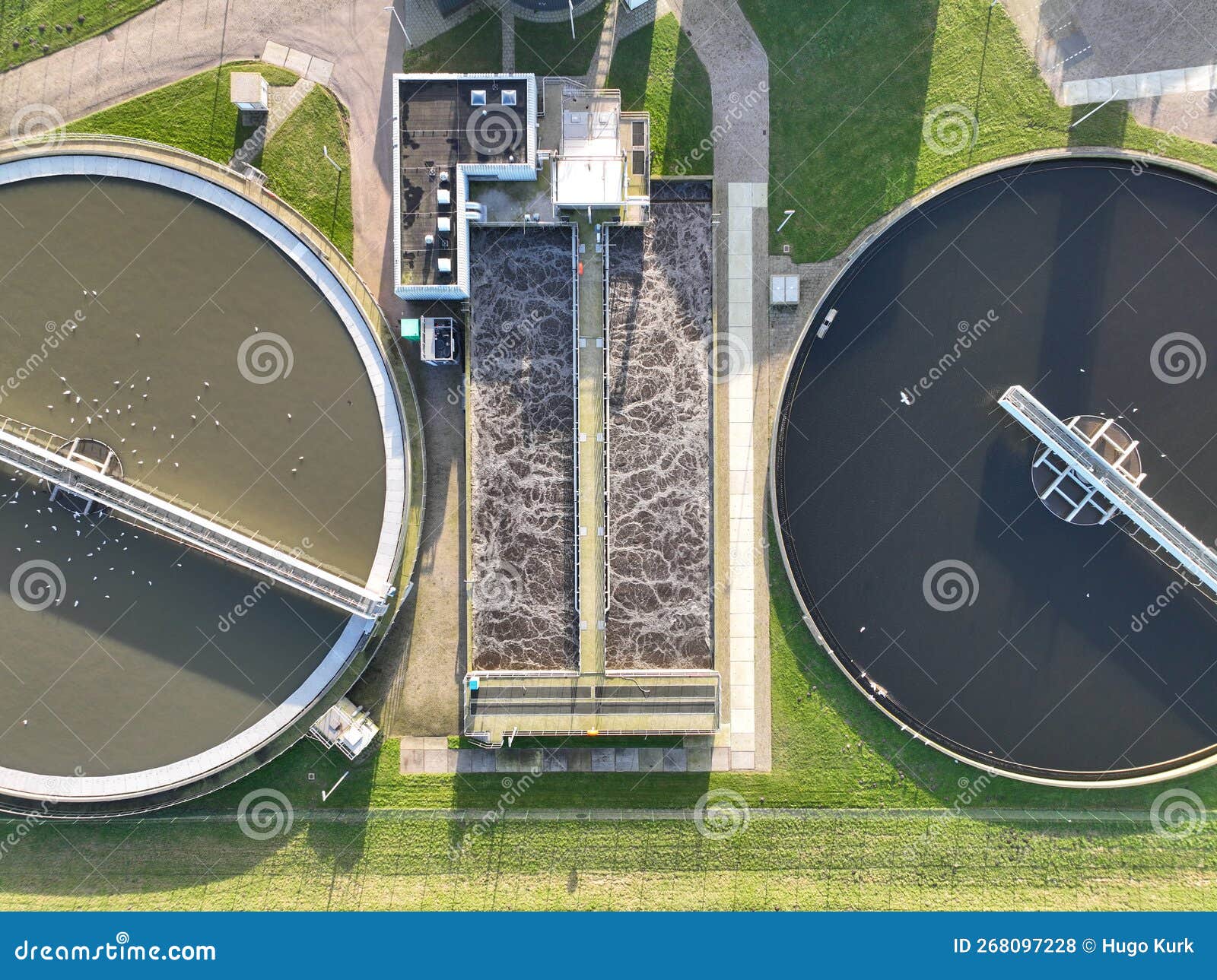 Water Filtration Installation a Process of Purifying Water Using