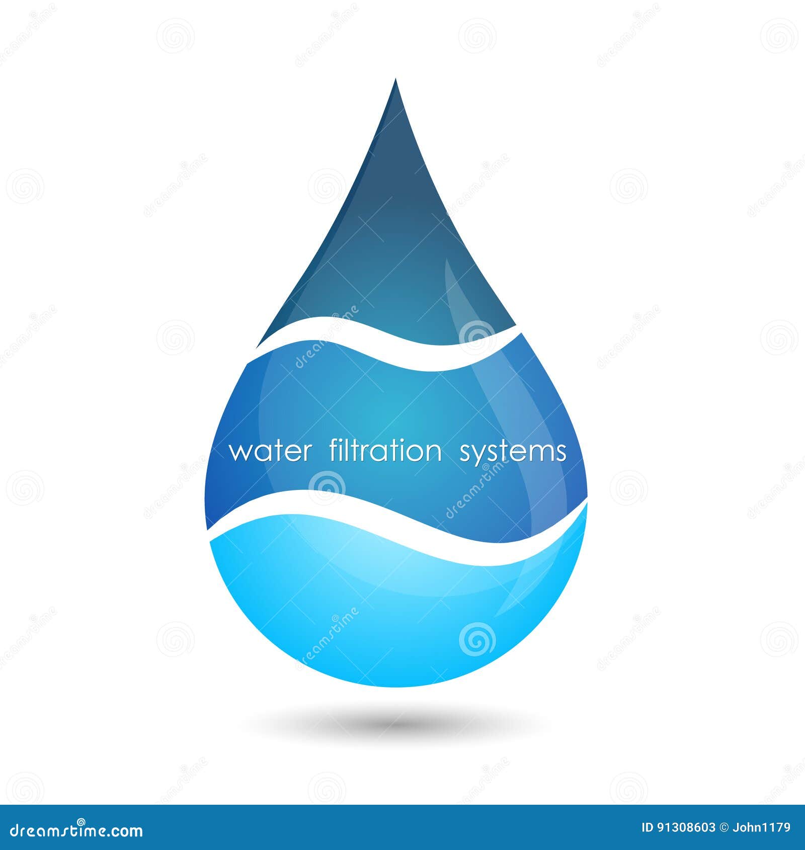 Water Filtration System Symbol Stock Illustration Illustration of