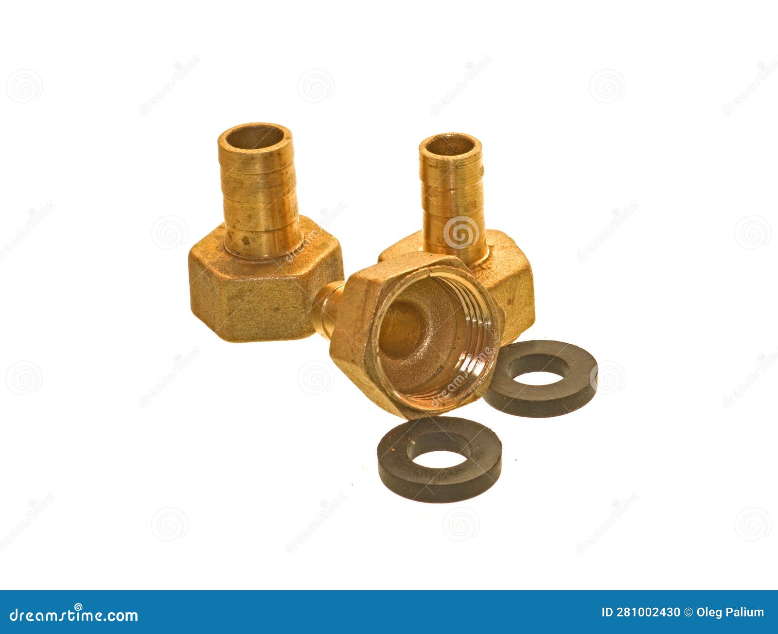 Water Fitting Isolated on White Background Stock Photo Image of