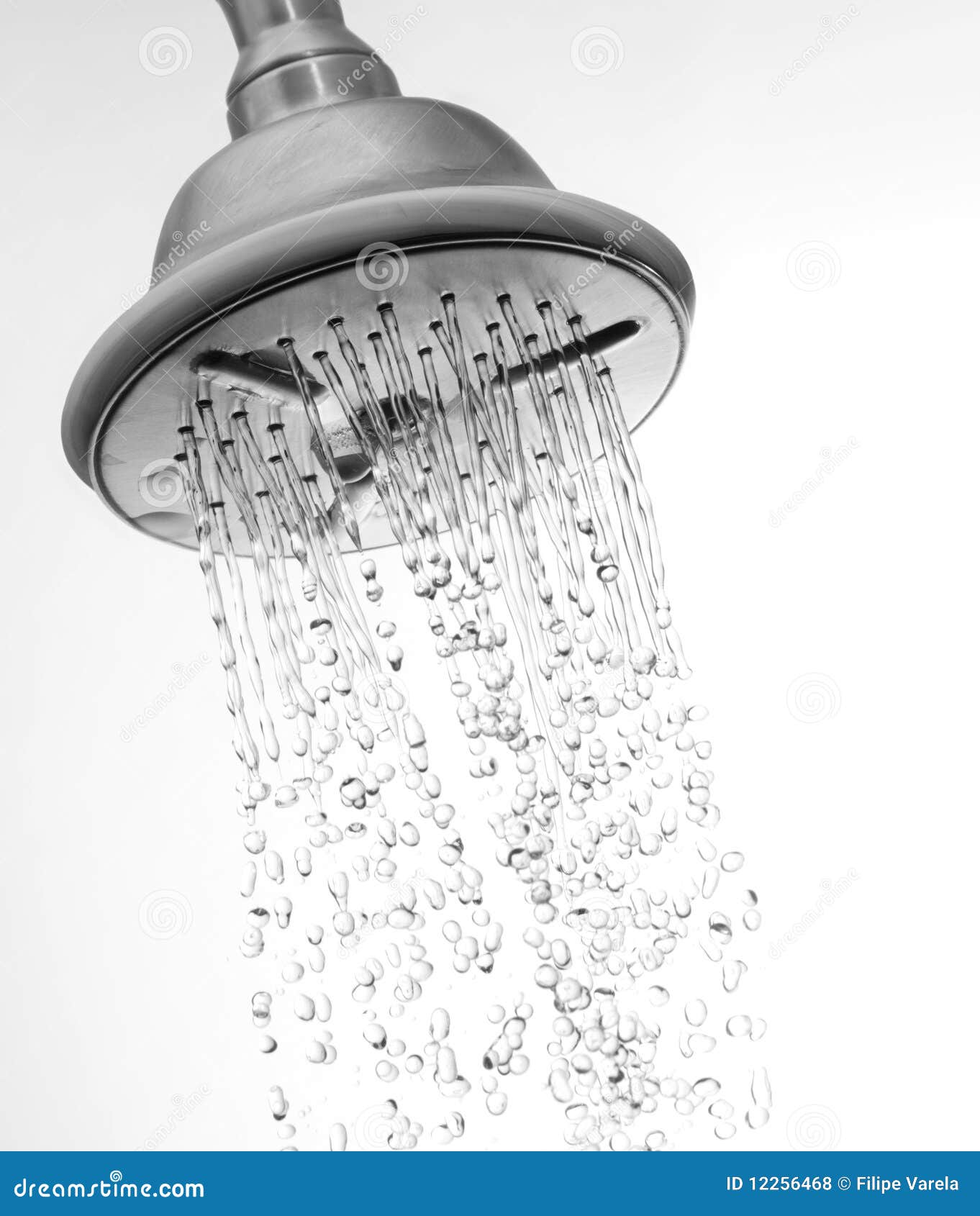 water flowing in the shower