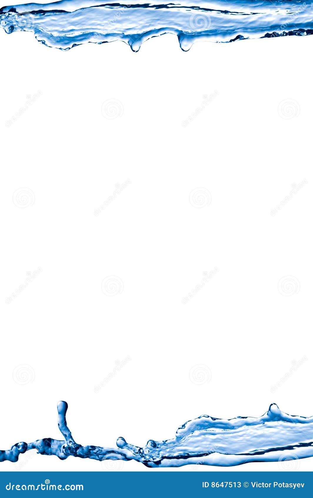 Water Frame Stock Photos Image 8647513