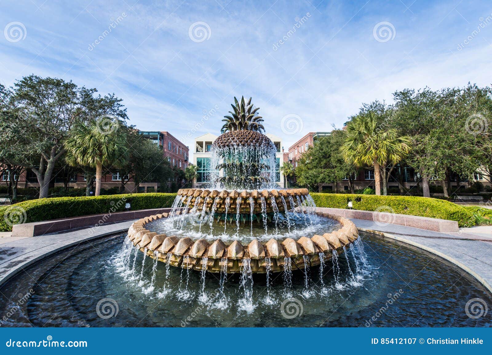 Water Front Park in Charleston South Carolina Stock Image Image of
