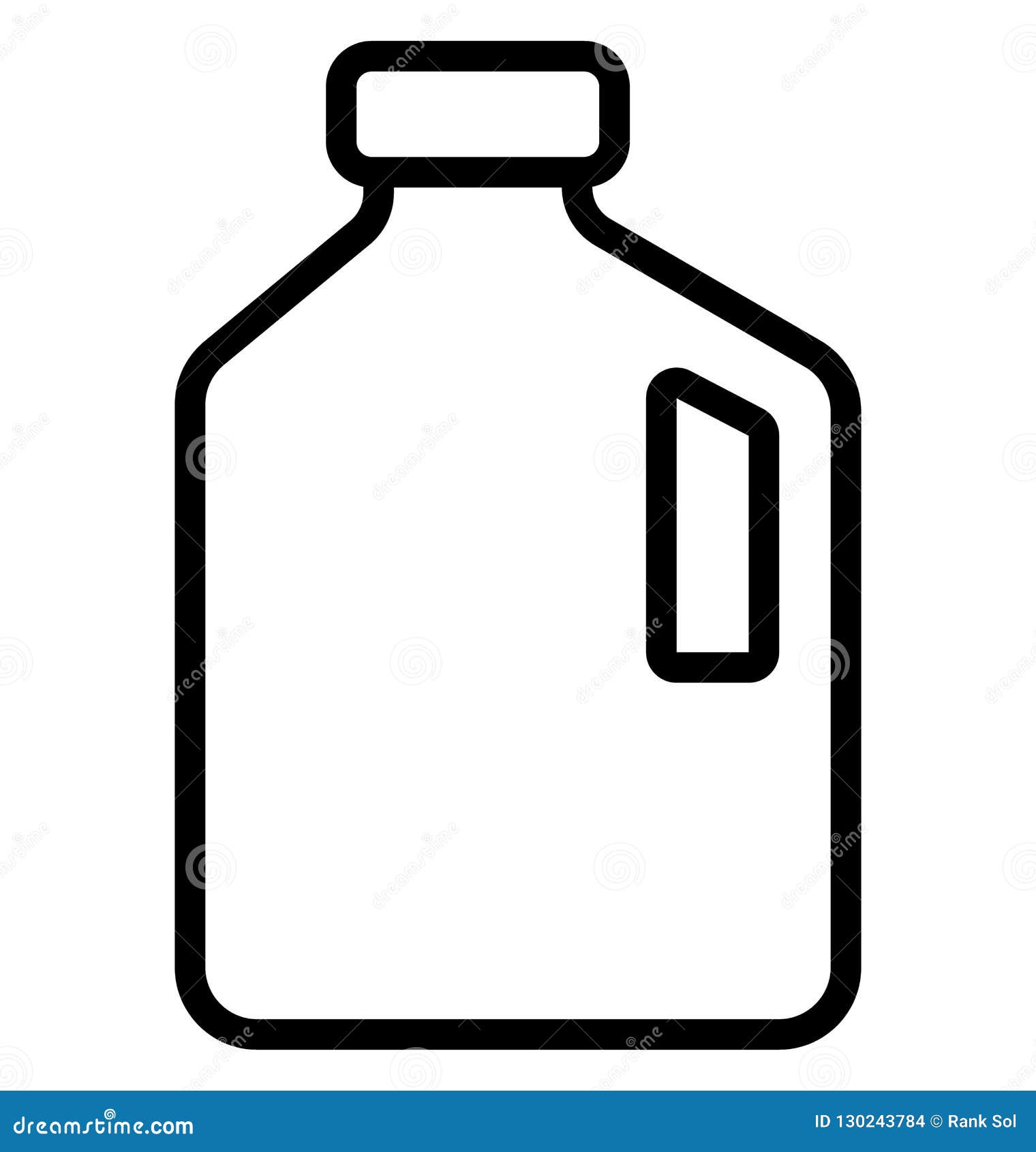 Water Gallon, Can Isolated Vector Icon Which Can Be Easily Modified or