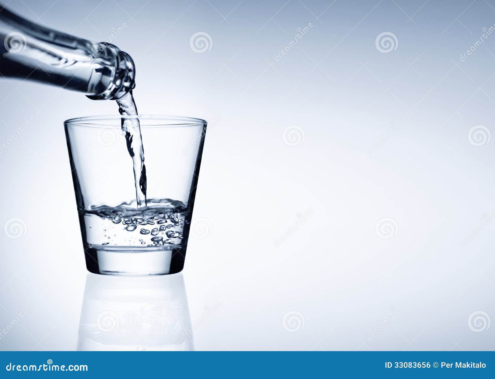 Water Glass Royalty Free Stock Image - Image: 33083656