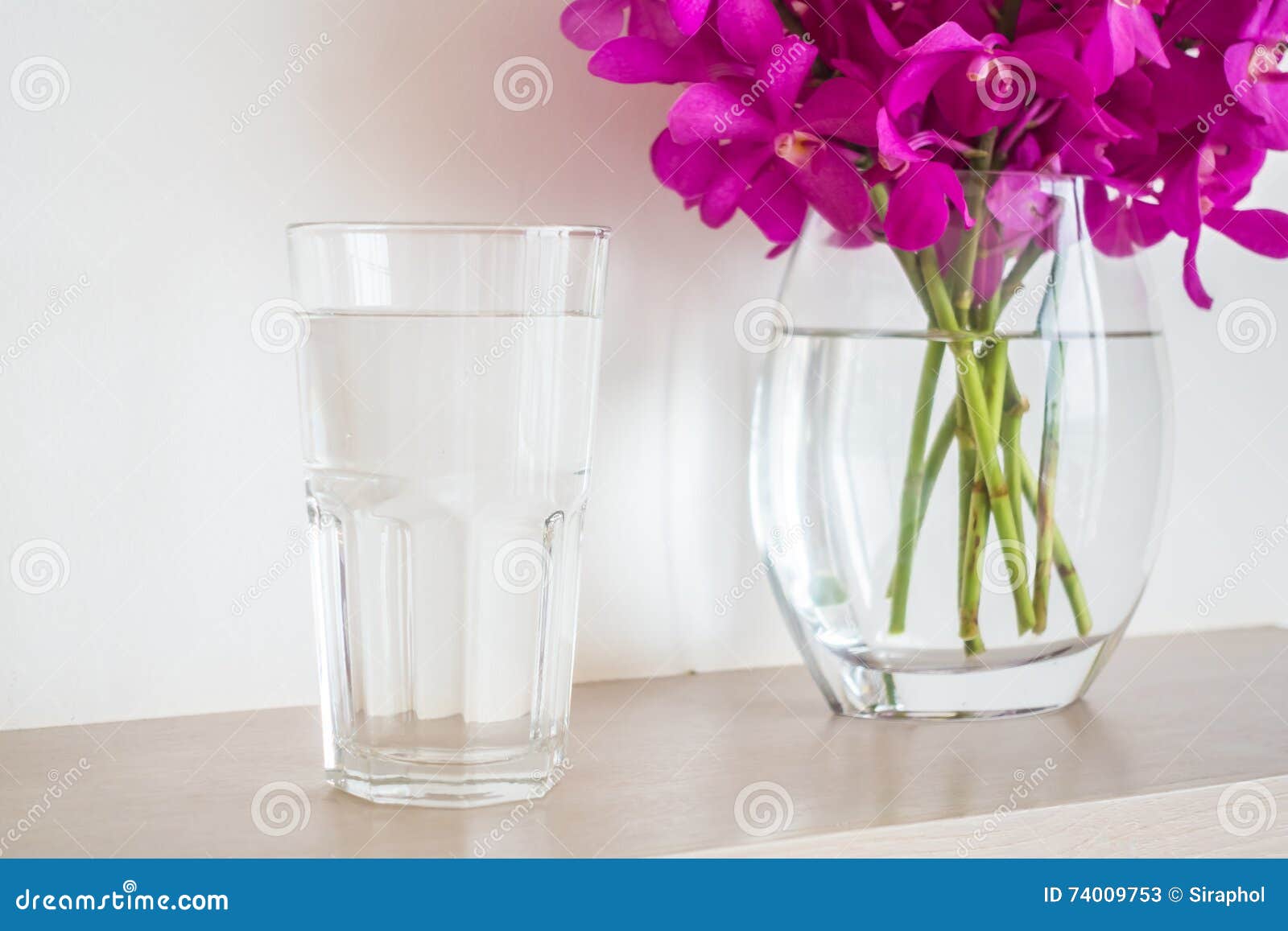 Water glass stock image. Image of vase, green, clean 74009753