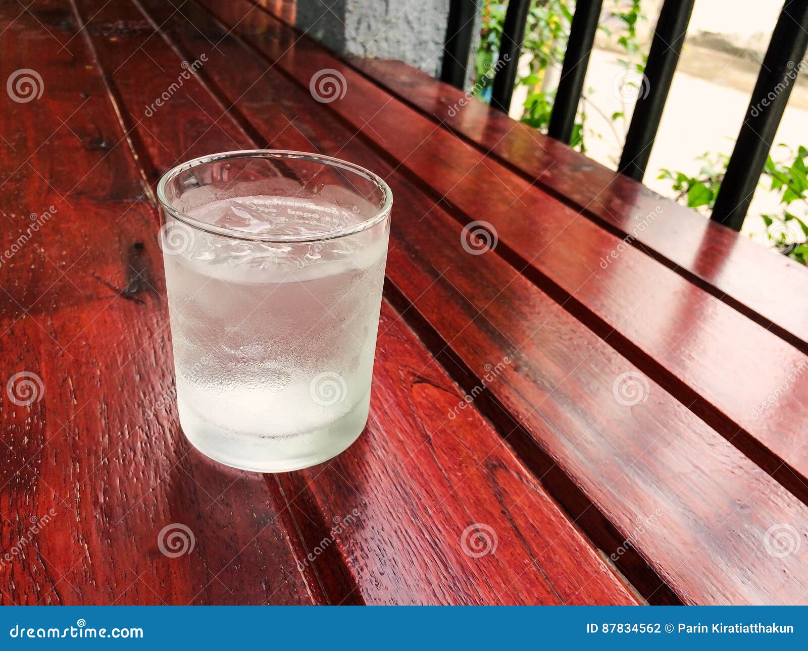 Water glass on the table stock photo. Image of cocktail 87834562