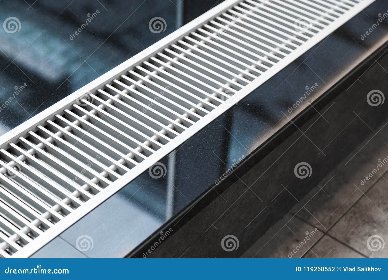 Water Heater Embedded In Floor Stock Photo Image of industrial, chrome 119268552