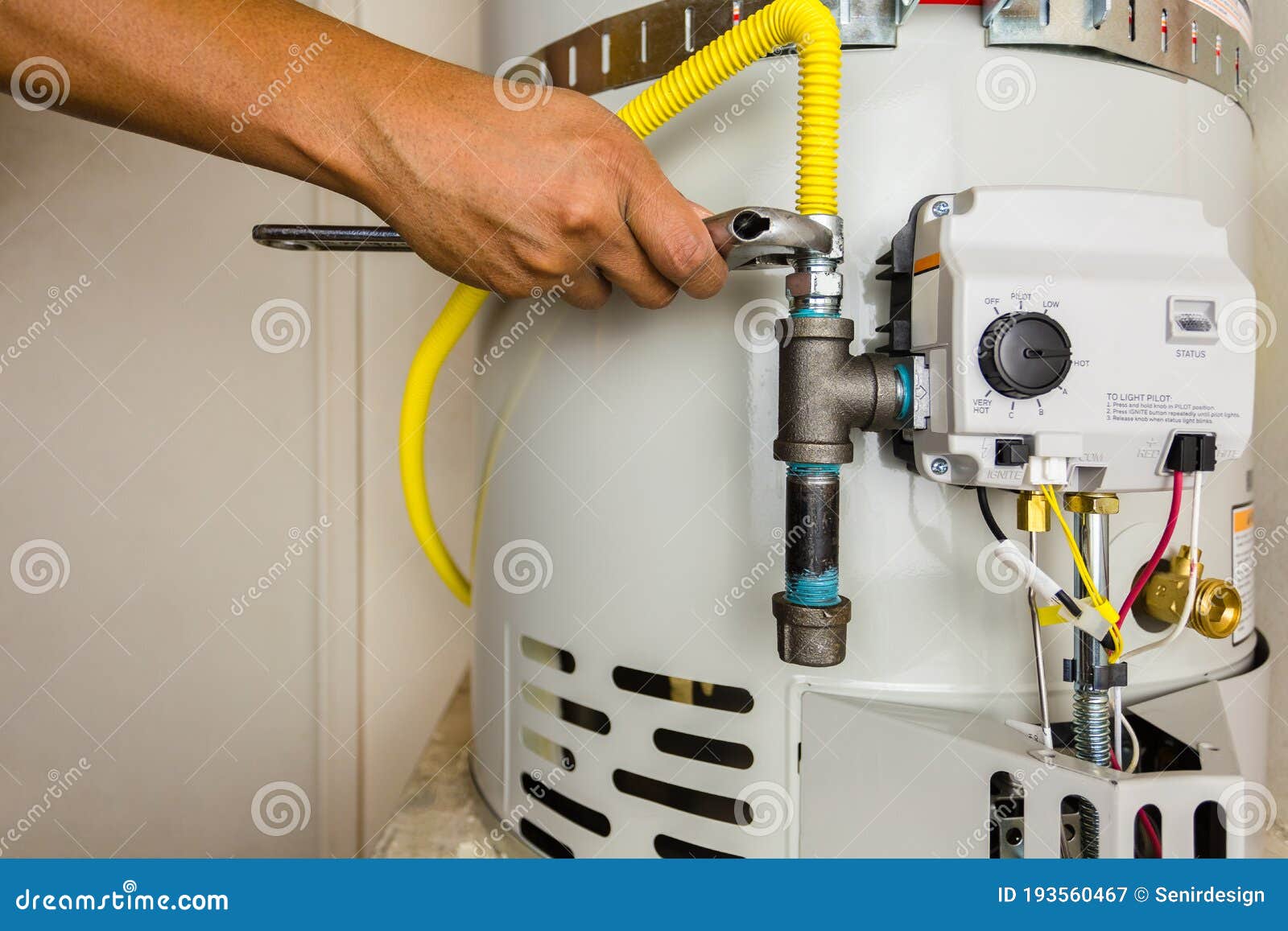 water heater installation sd 4527