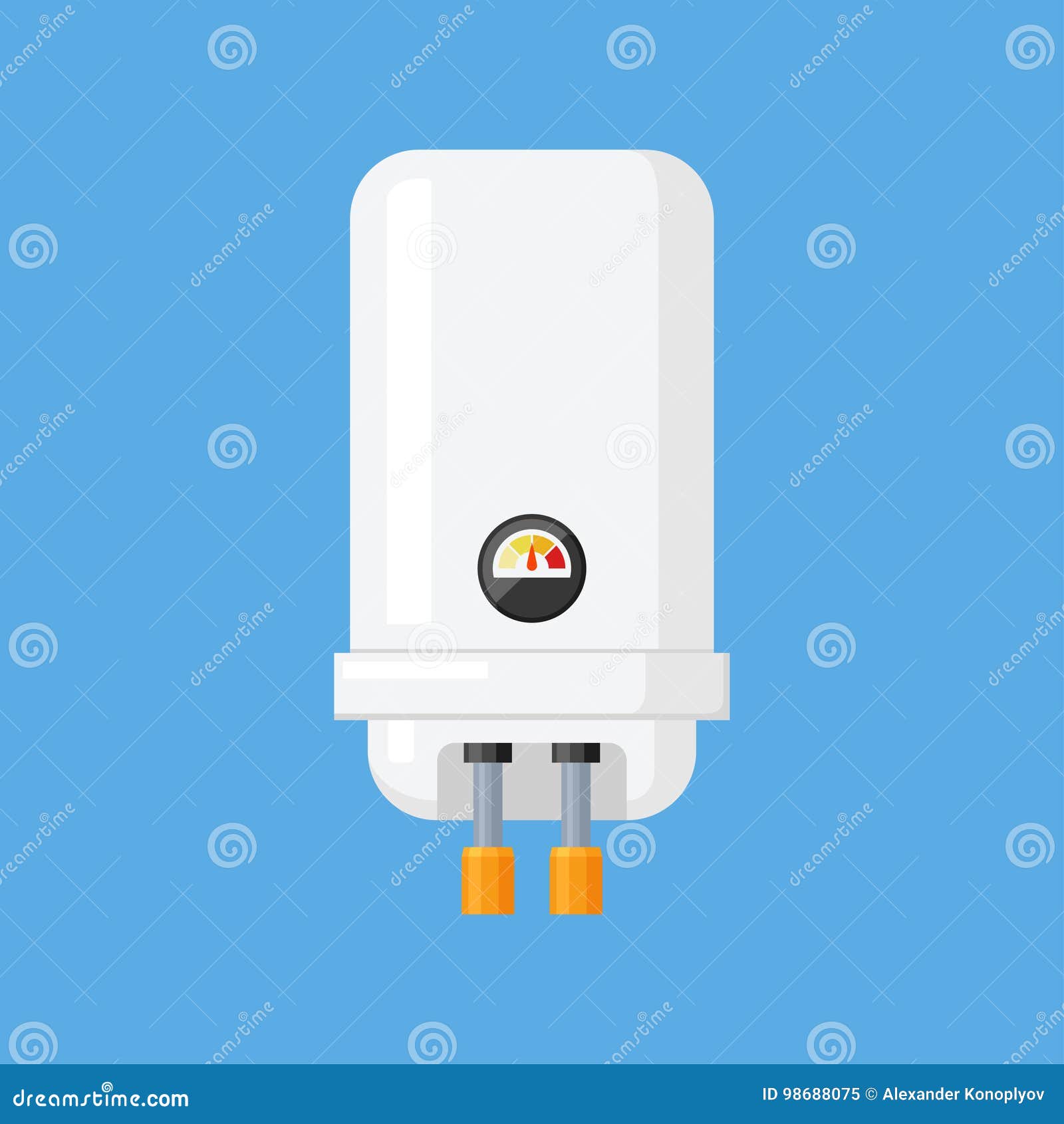 Air Heater Vector | CartoonDealer.com #16341152