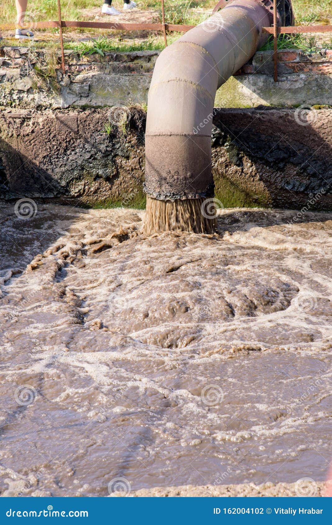 Water industrial pollution stock photo. Image of dirty - 162004102