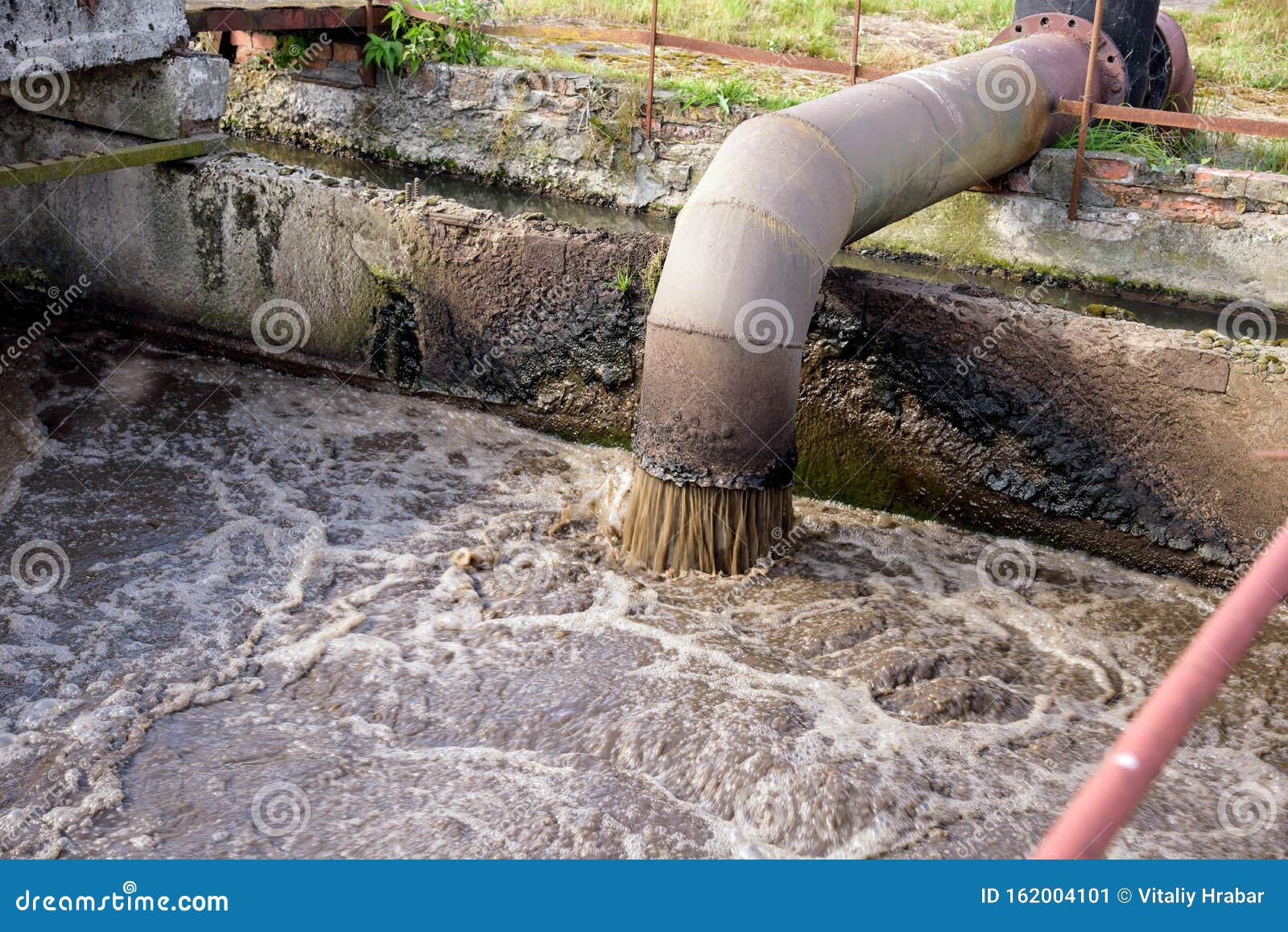 Water industrial pollution stock image. Image of energy - 162004101