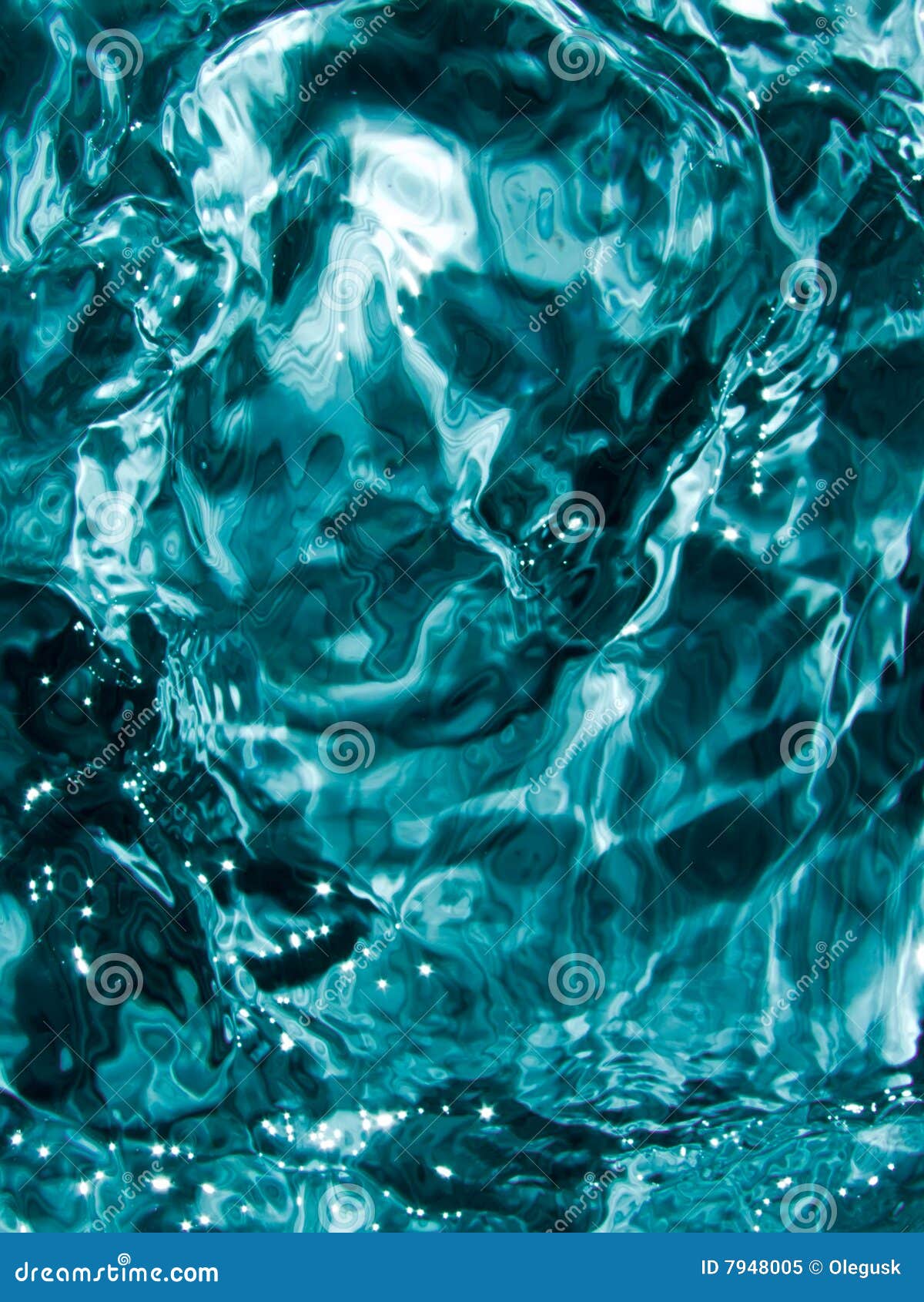 water in movement