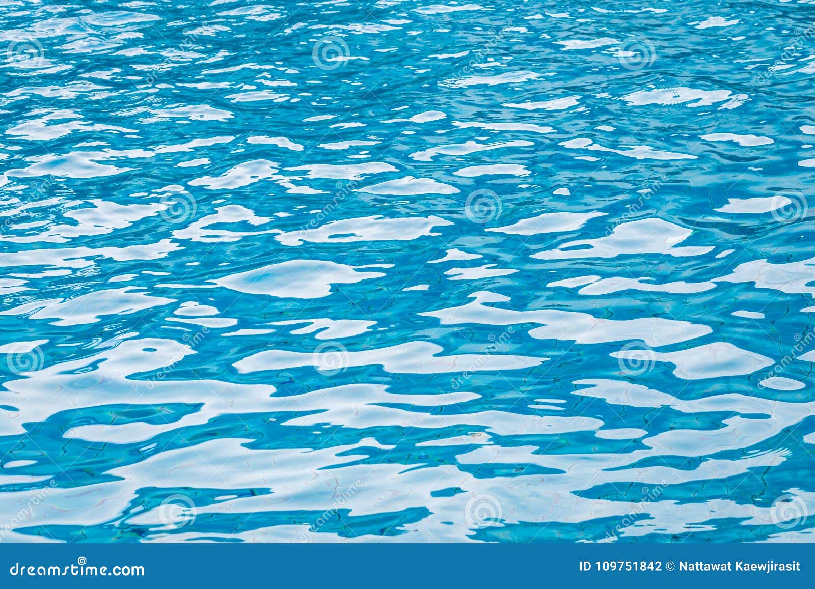 Water Movement Of A Stream In Detail View Stock Photography