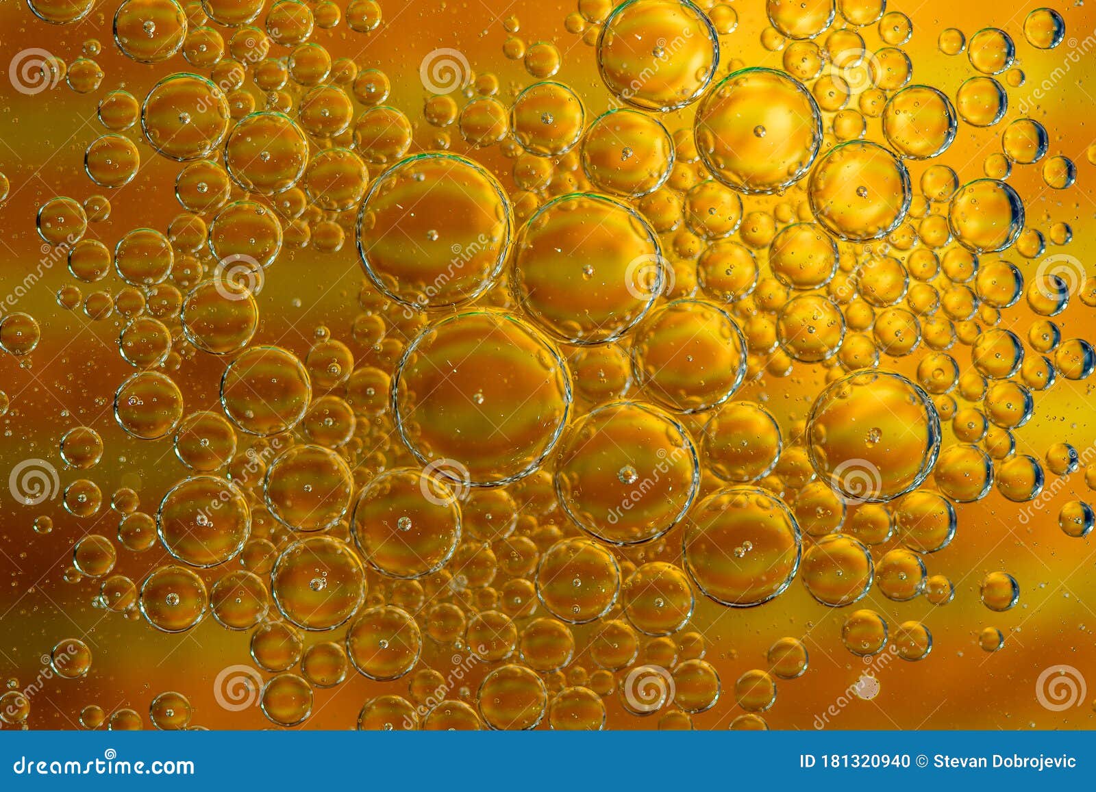 Water oil bubbles stock photo. Image of atoms, green 181320940