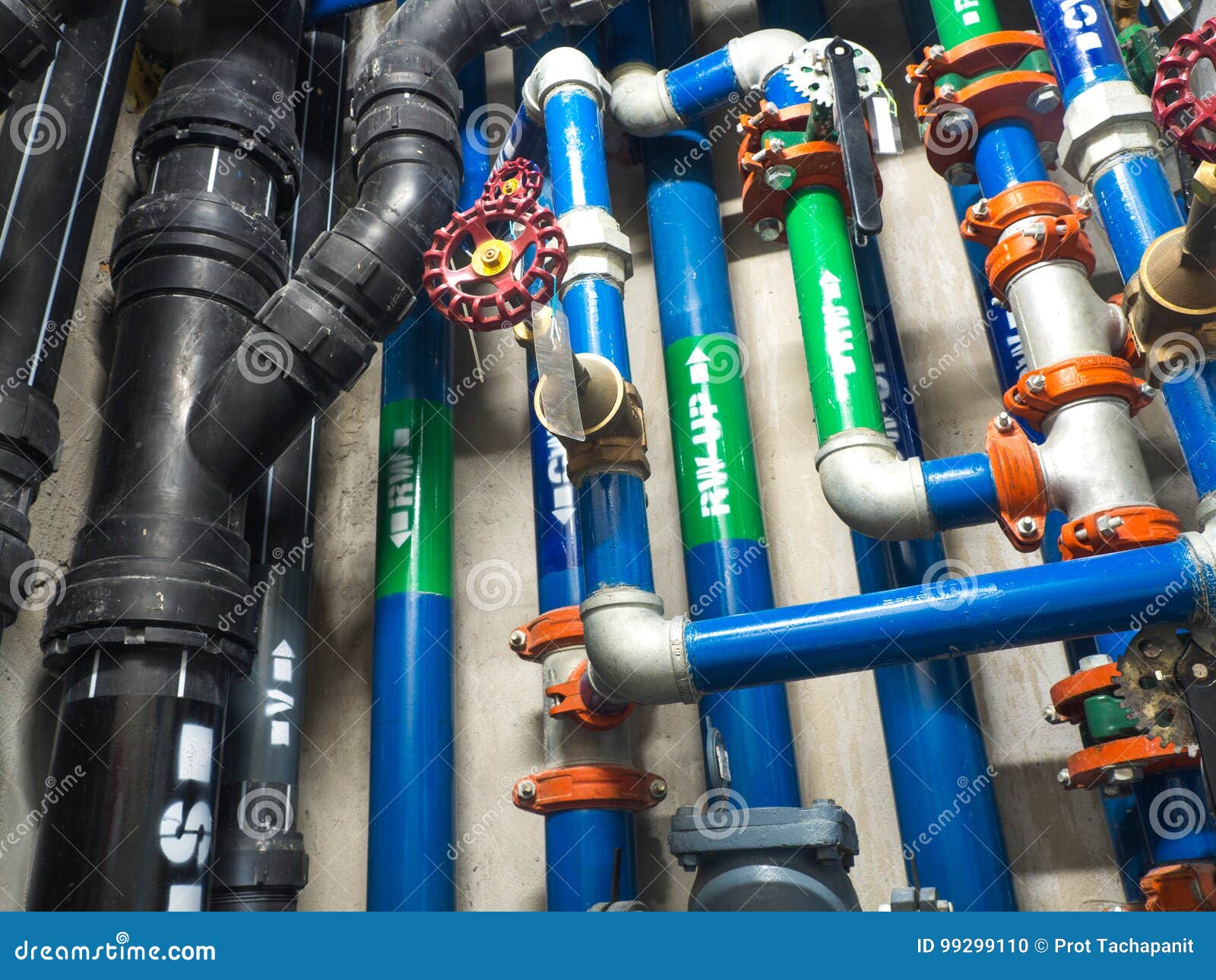 Water Pipe, Clean Watering and Wastewater in the Building Construction