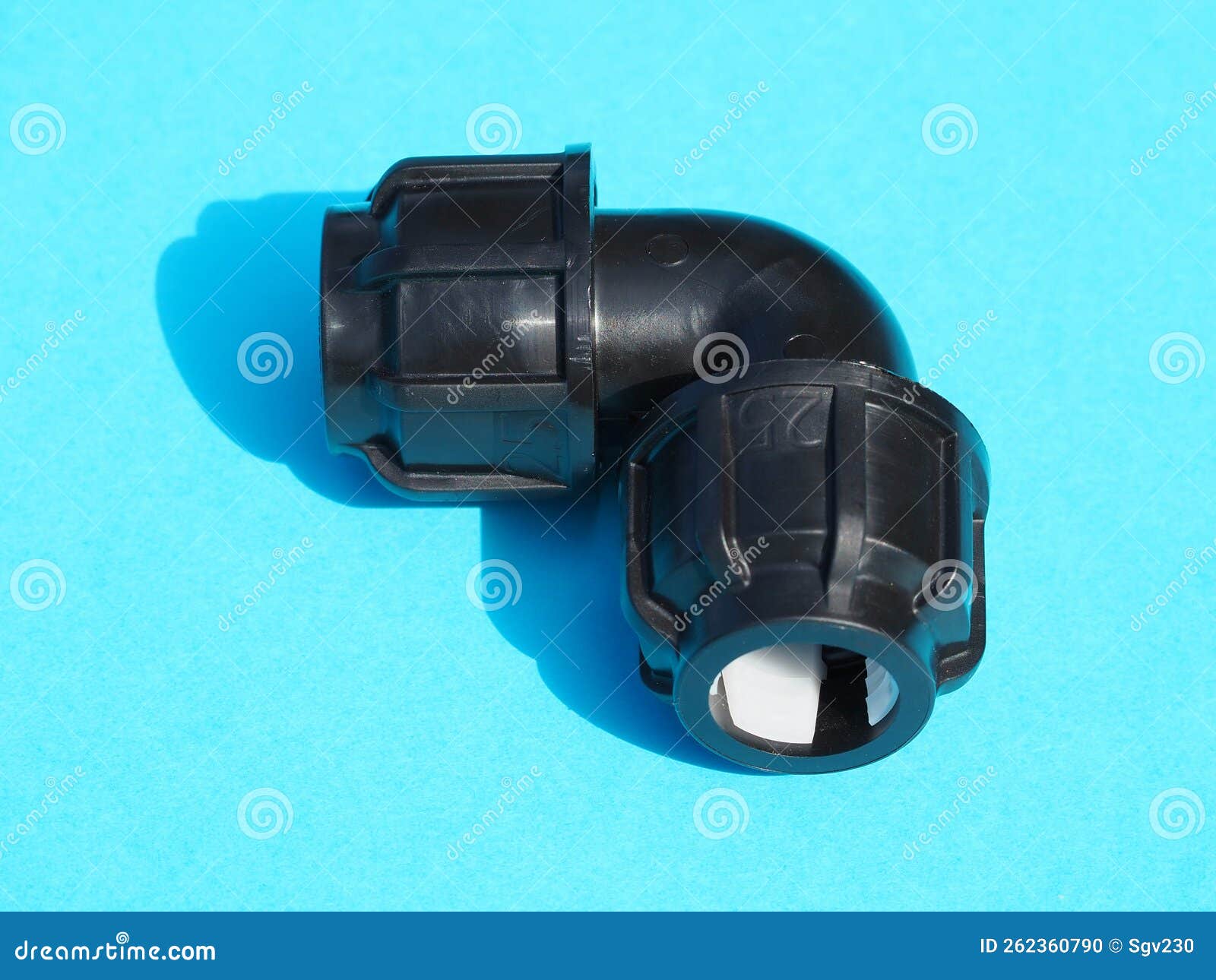 A Water Pipe Connector in Elbow Shape Stock Photo Image of shop