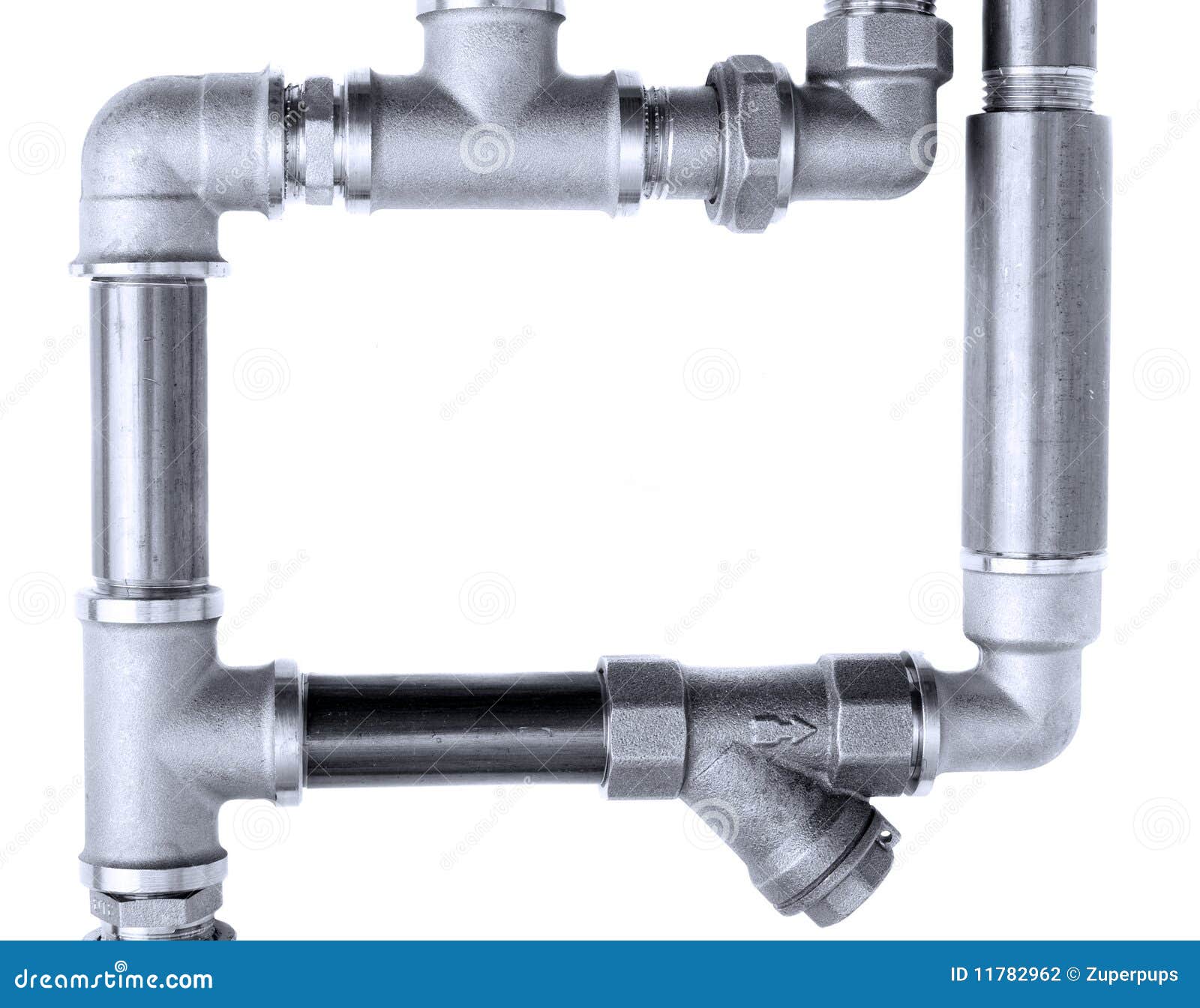 Water pipes stock photo. Image of equipment, construction 11782962