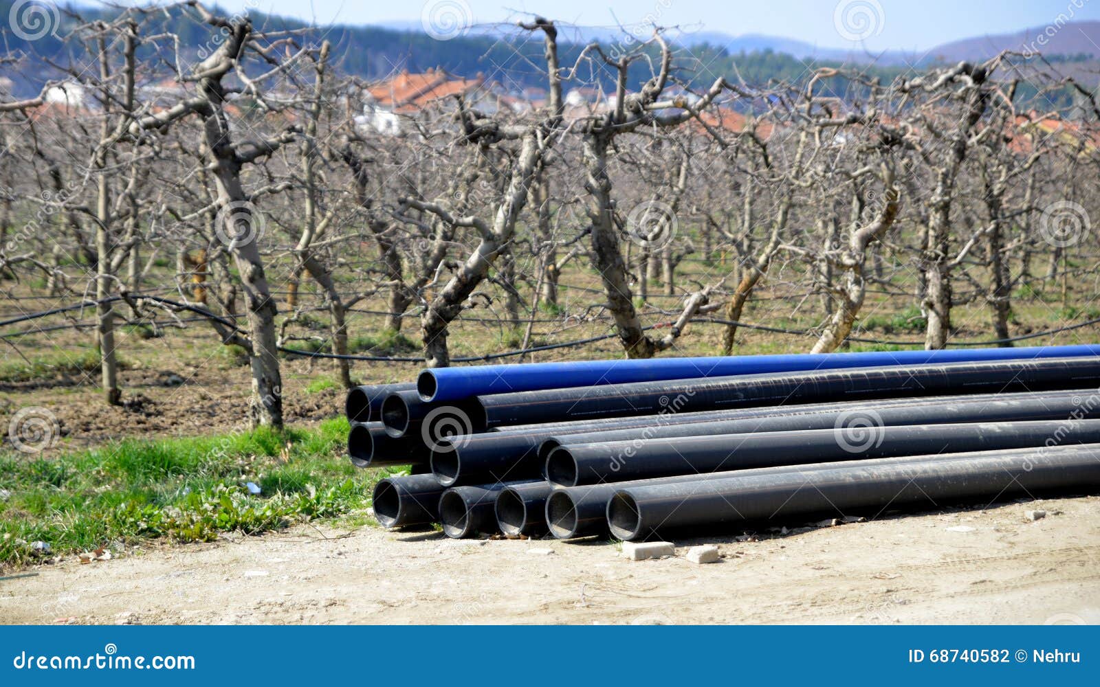 Water pipes stock photo. Image of material, plumber, pipe 68740582