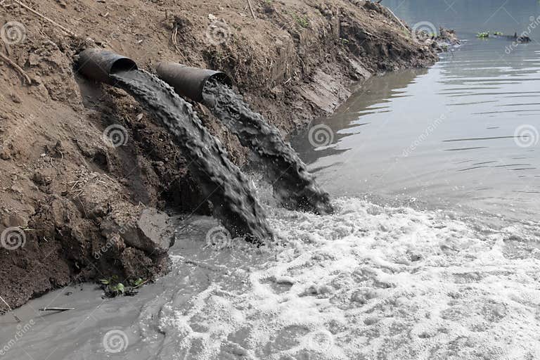 Water pollution stock image. Image of nature, dump, life - 23757345