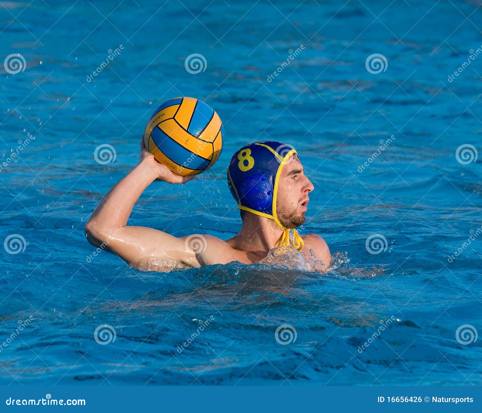 Water polo editorial photo. Image of player, muscle, body 16656426