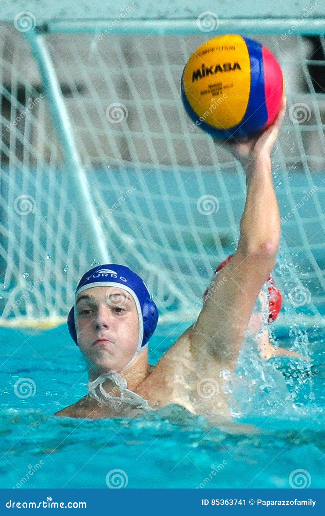 Water Polo Game Competitors during Ukrainian Open Championship