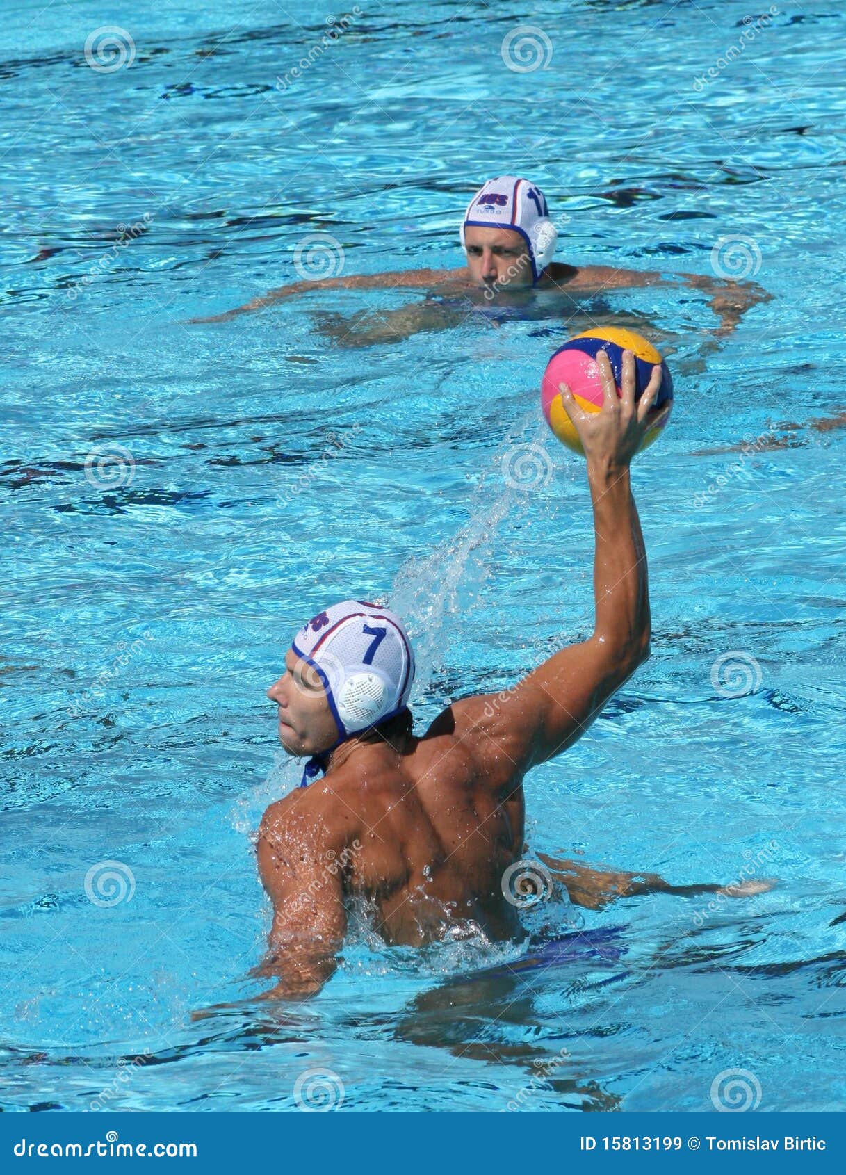 Water Polo Penalty Shot Editorial Stock Image Image Of Attacker 15813199