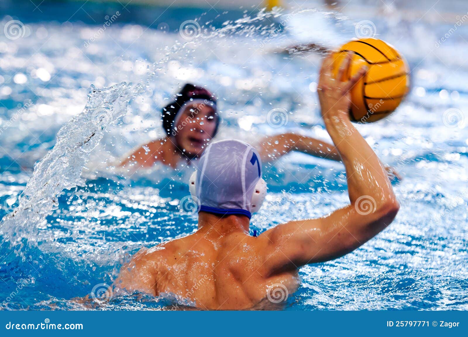 Water Polo Players 25797771 