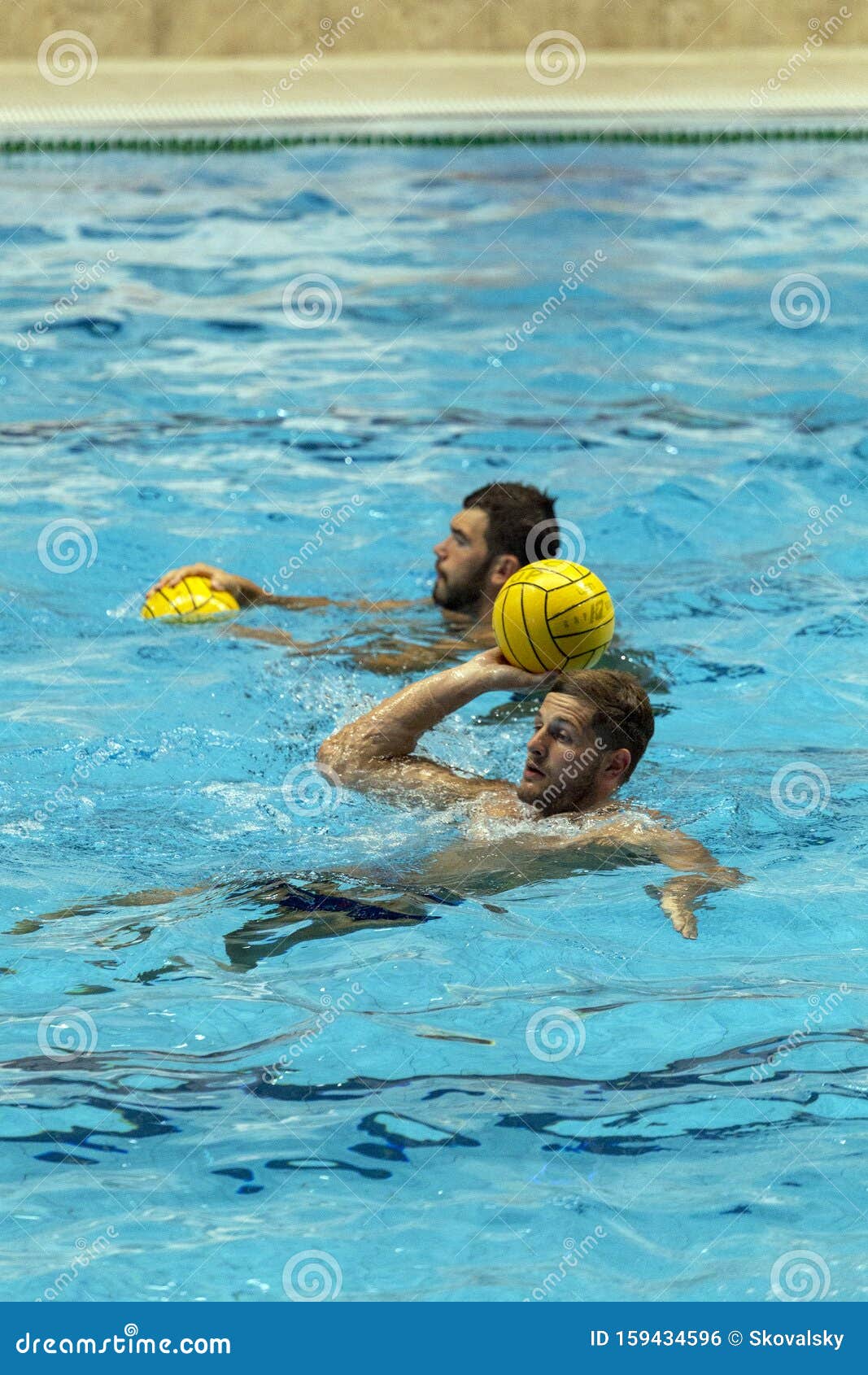 Water Polo Training Match of OSC Hungary Editorial Photo Image of