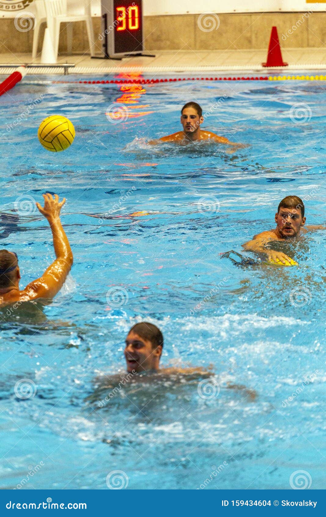 Water Polo Training Match of OSC Hungary Editorial Stock Image Image
