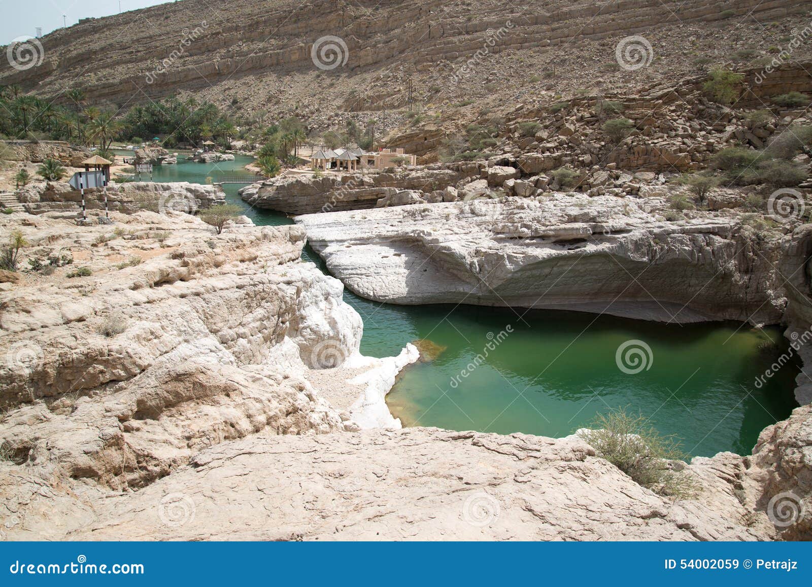 water pool in wadi bani khalid
