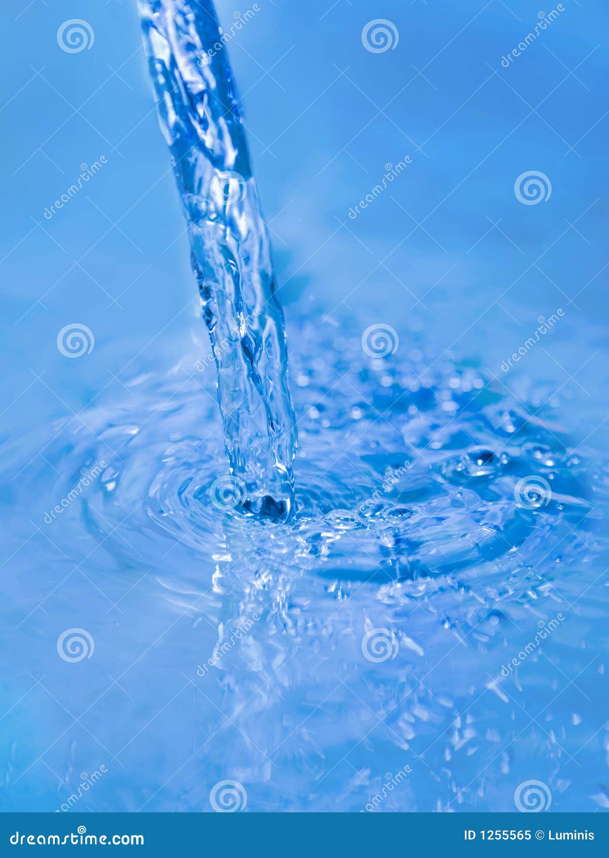 Water Pouring stock image. Image of bath, closeup, flow 1255565