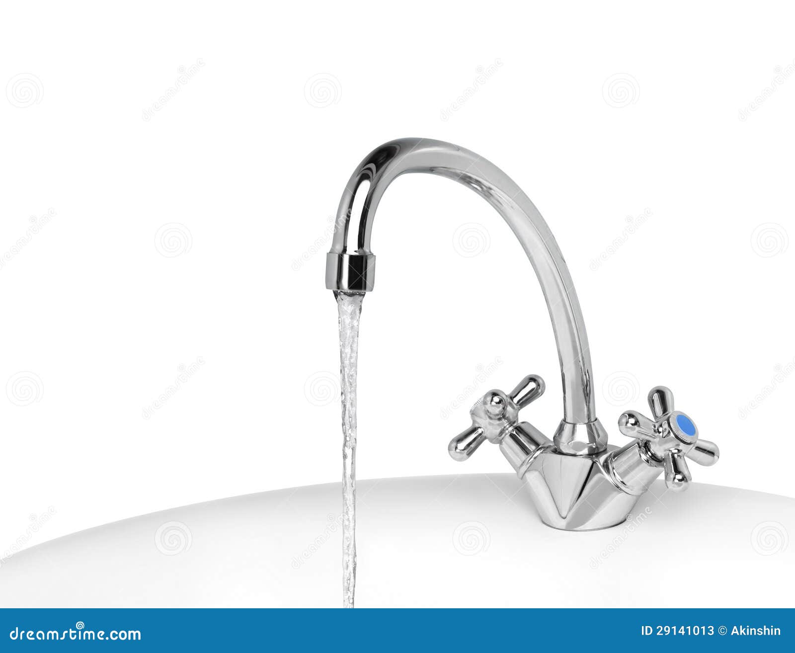 Water Pours Out Of The Tap Stock Photos Image 29141013